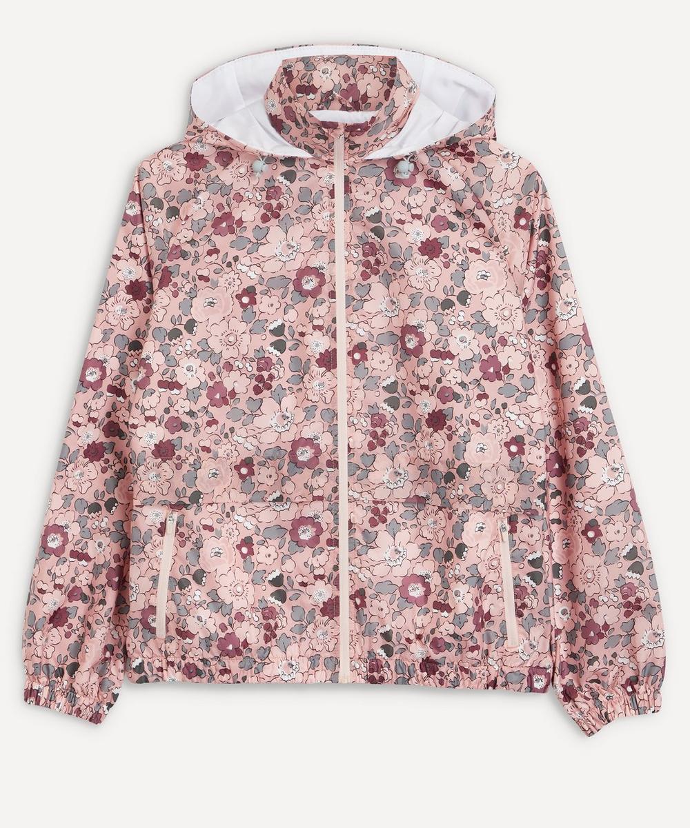 Liberty Large Betsy Printed Running Jacket In Blowup Betsy Pink
