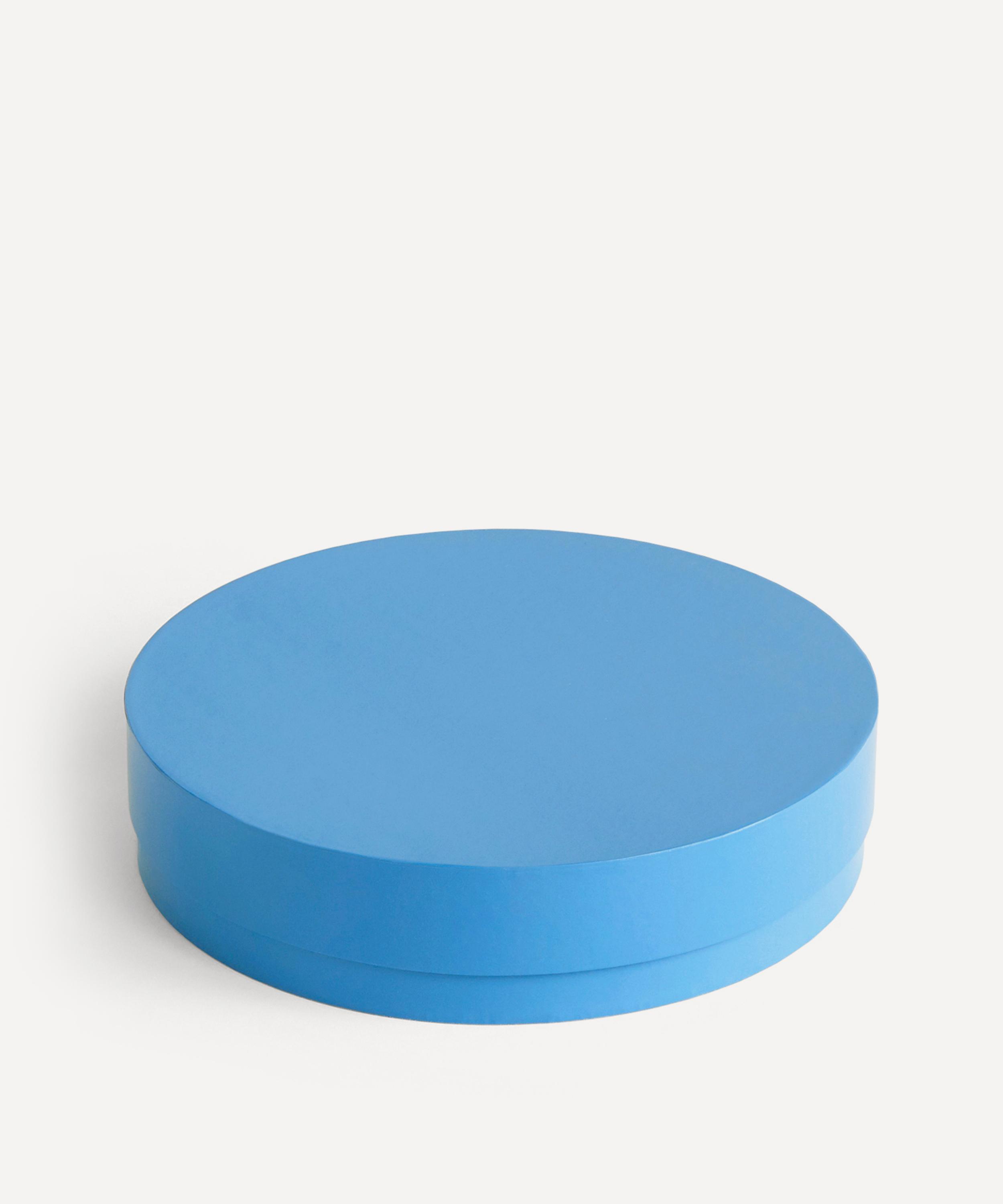 Hay Colour Storage Round Container In Blue ModeSens