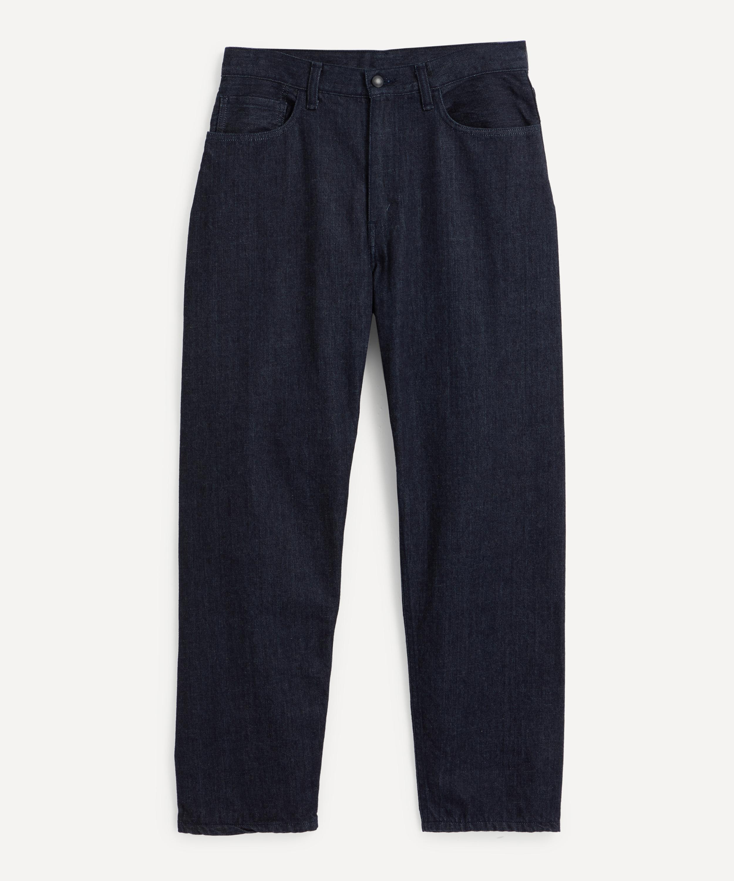 Nanamica 5 Pockets Straight Leg Jeans In Indigo
