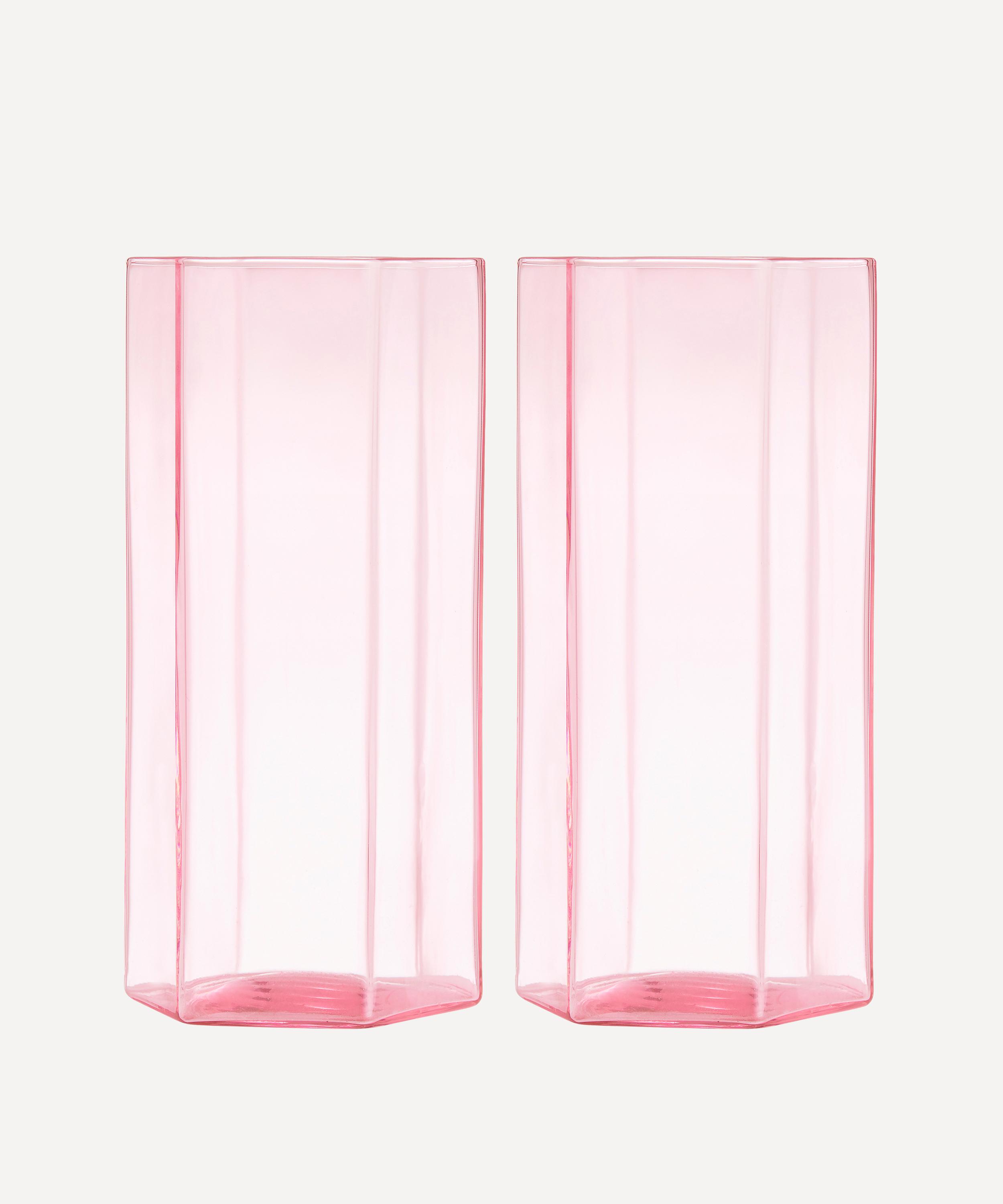 Maison Balzac Pink Coucou Tall Glass Set Of Two
