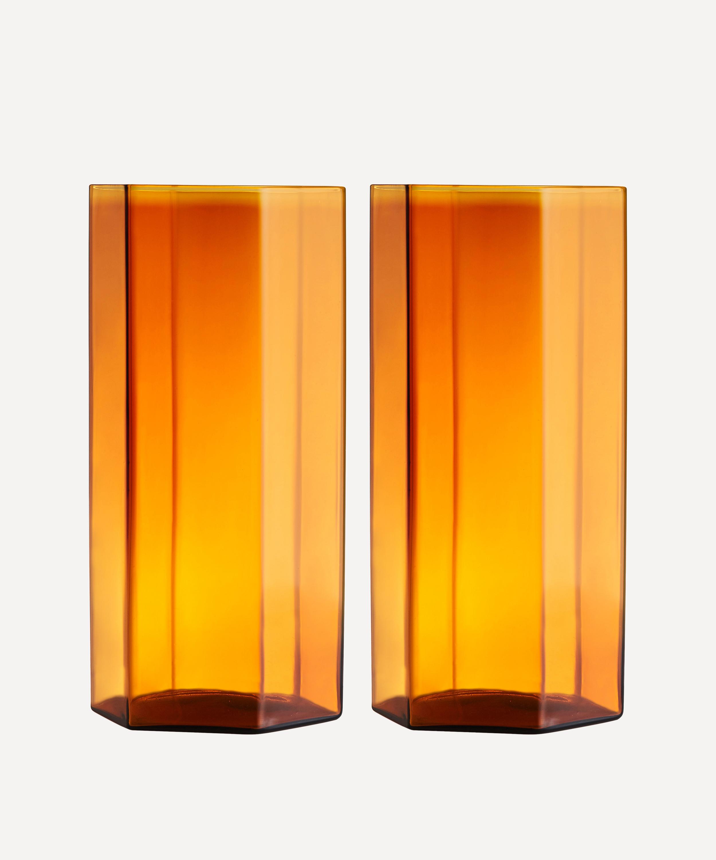 Maison Balzac Amber Coucou Tall Glass Set Of Two