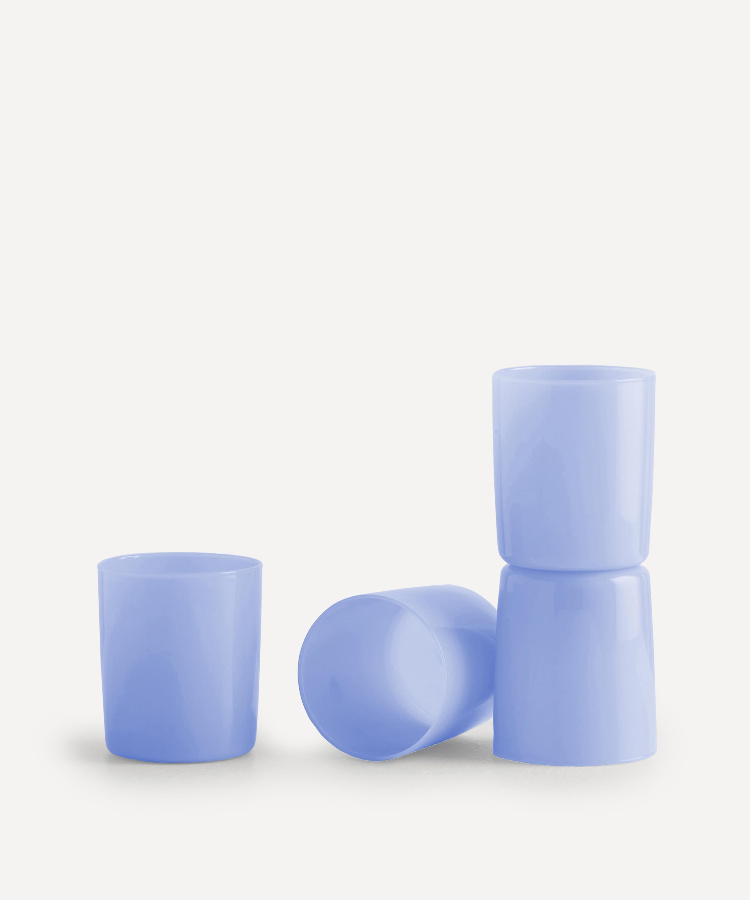 Maison Balzac Opaque Bluet Large Gobelet Set Of Four