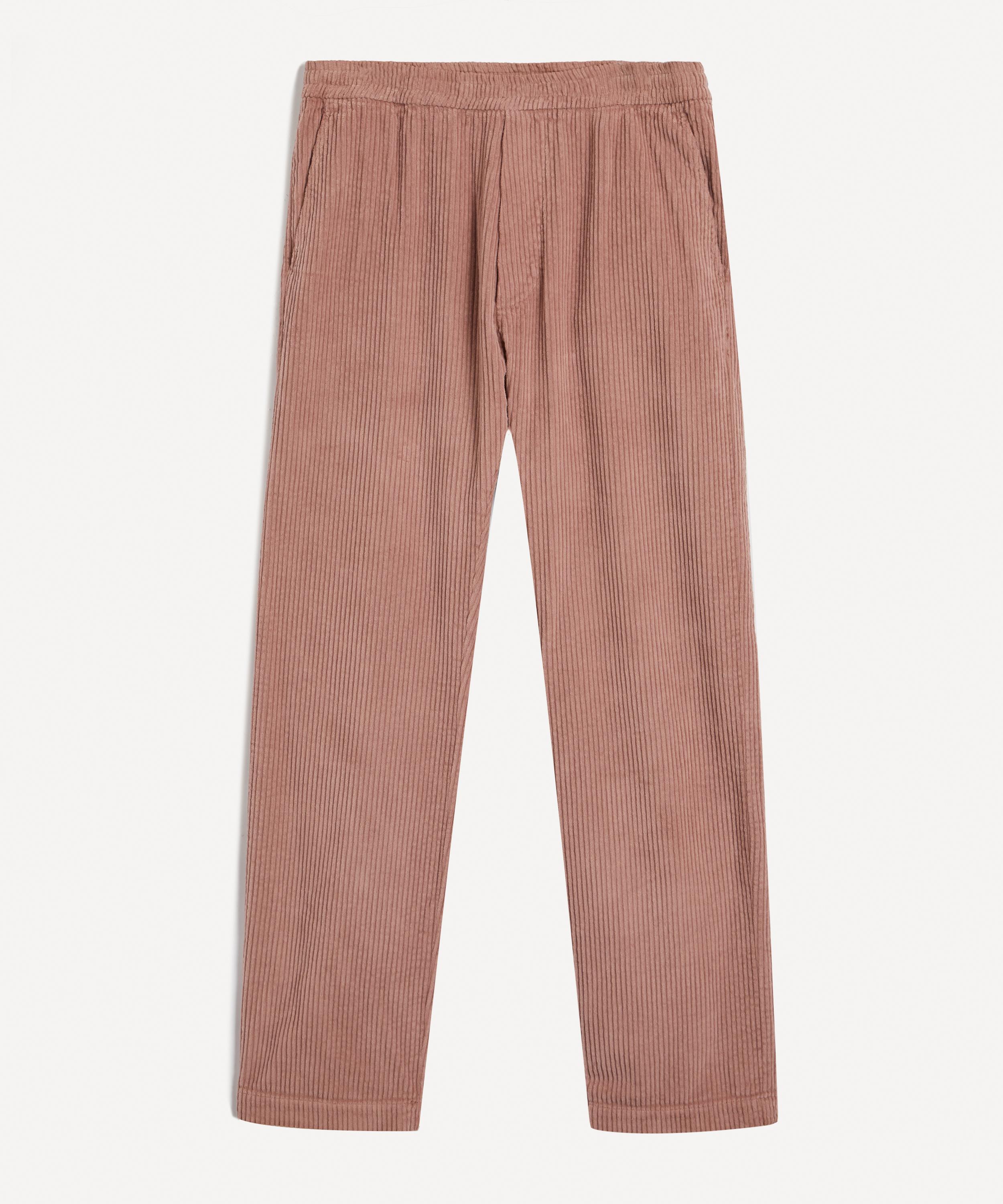 Barena Venezia Tosador Regular Fit Corduroy Pants In Pink