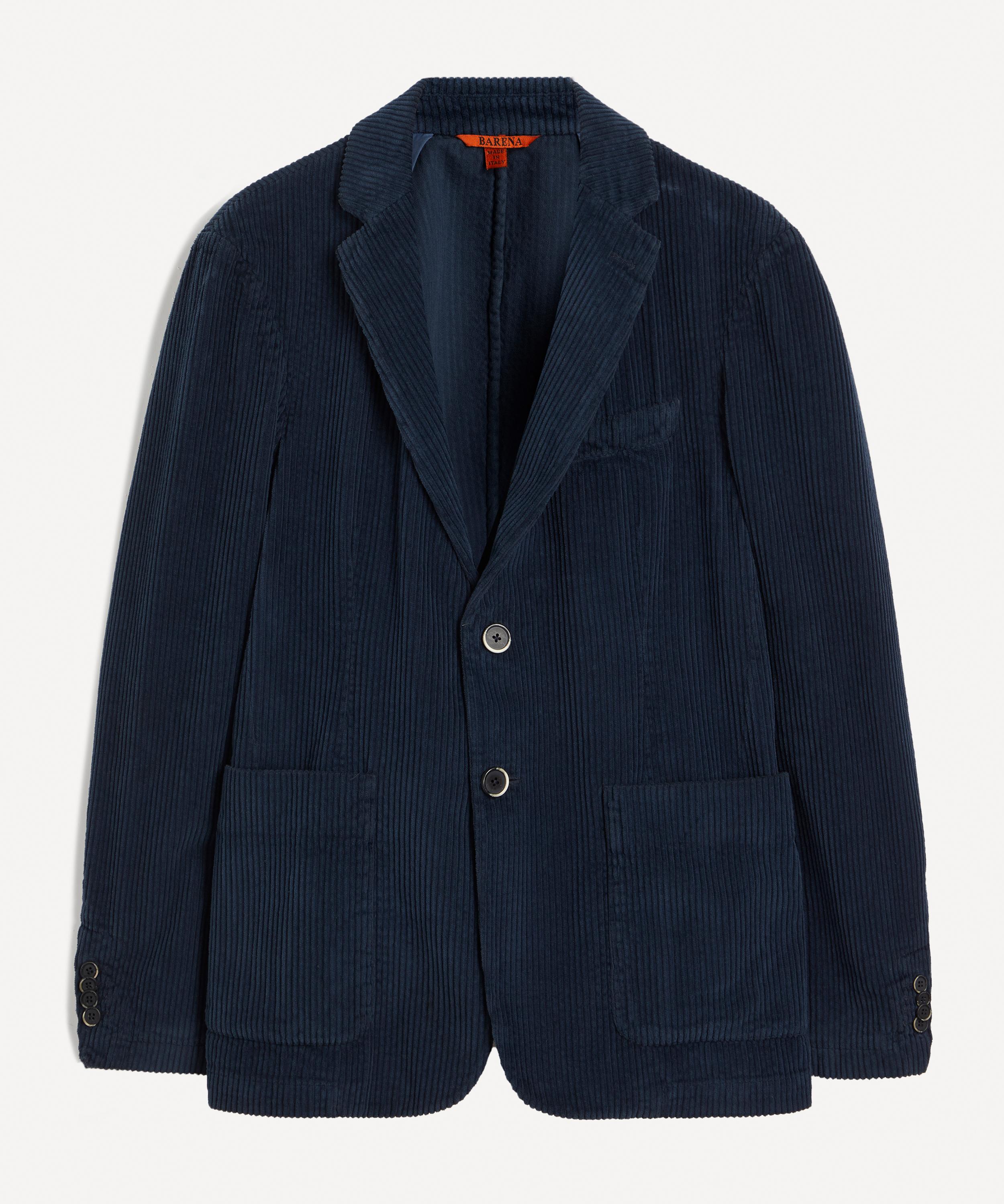 Barena Venezia Borgo Corduroy Blazer In Navy