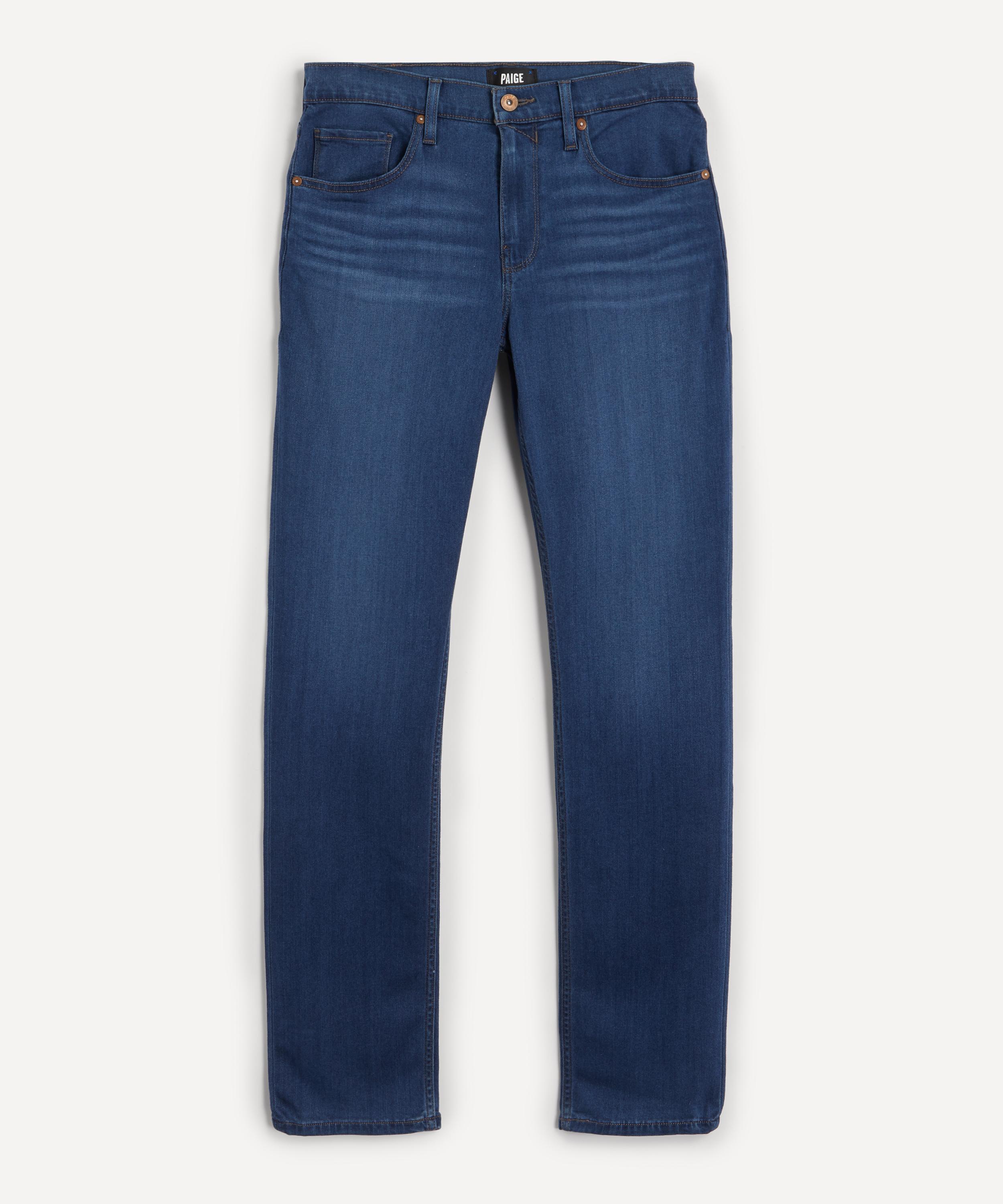 Paige Federal Slim Slim-fit Stretch-denim Jeans In Riser