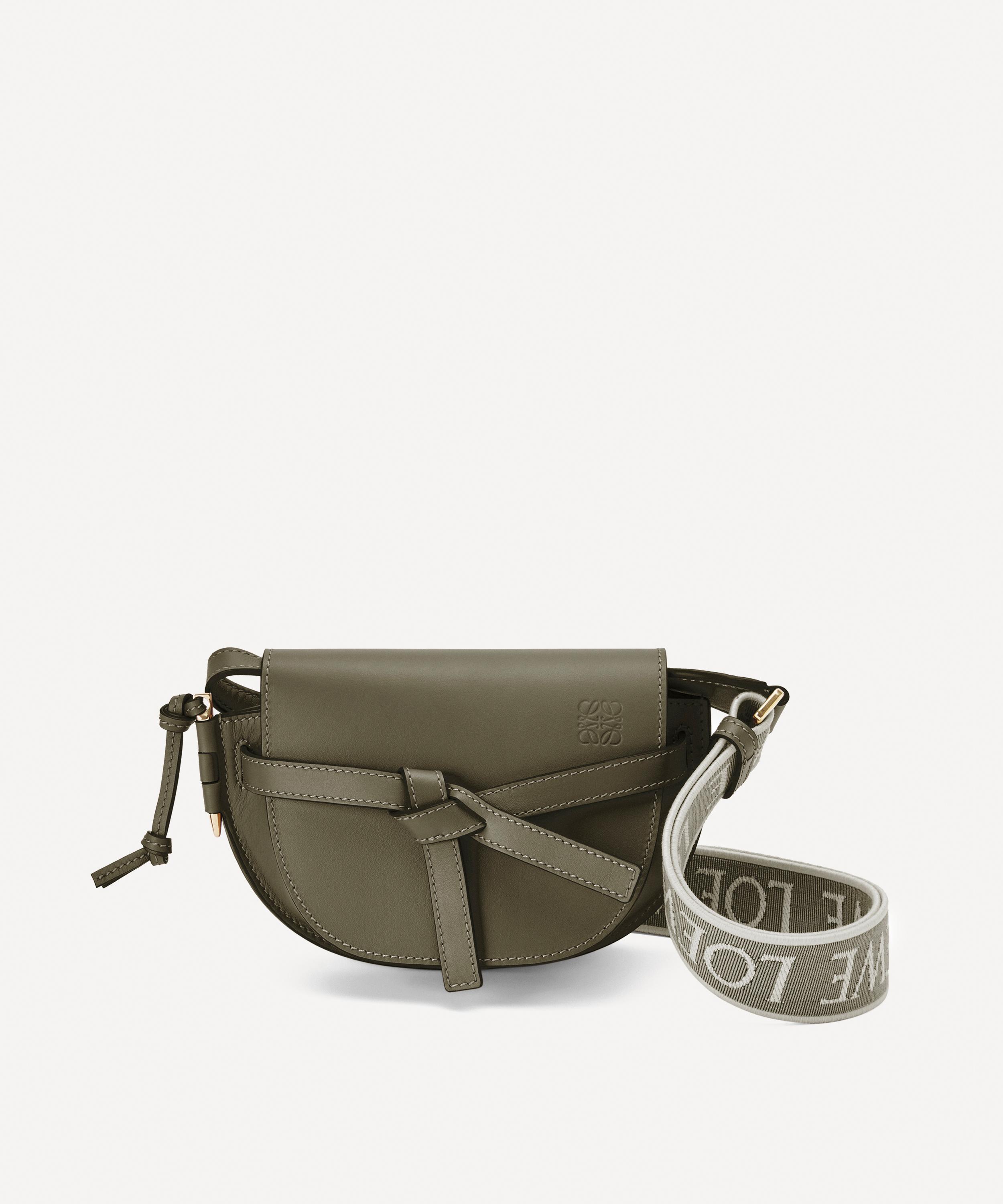 Loewe Mini Gate Dual Leather Cross-body Bag | ModeSens