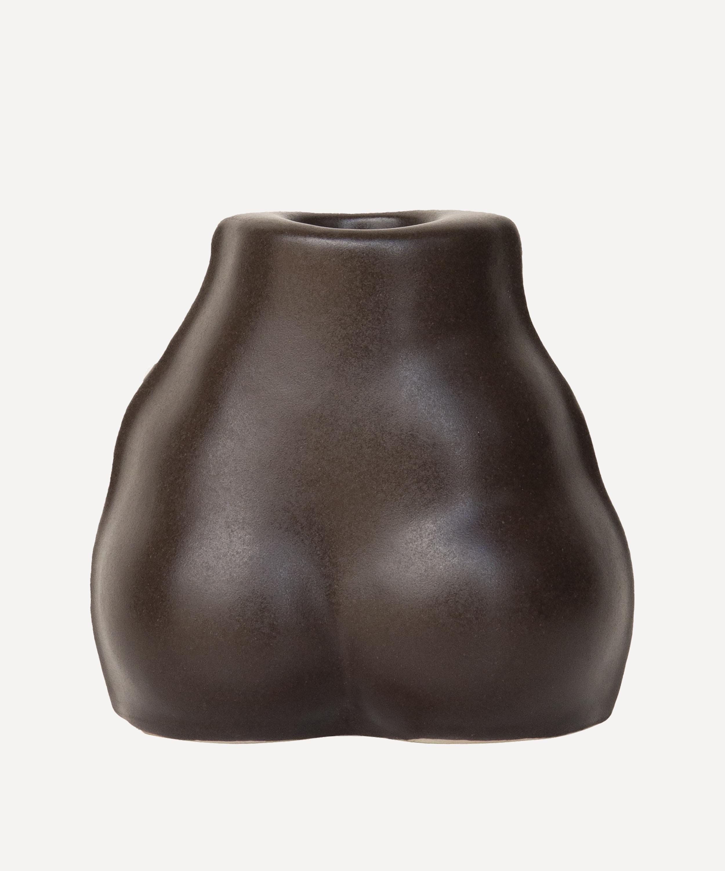 Rockett St George Bottom Candlestick Holder In Brown