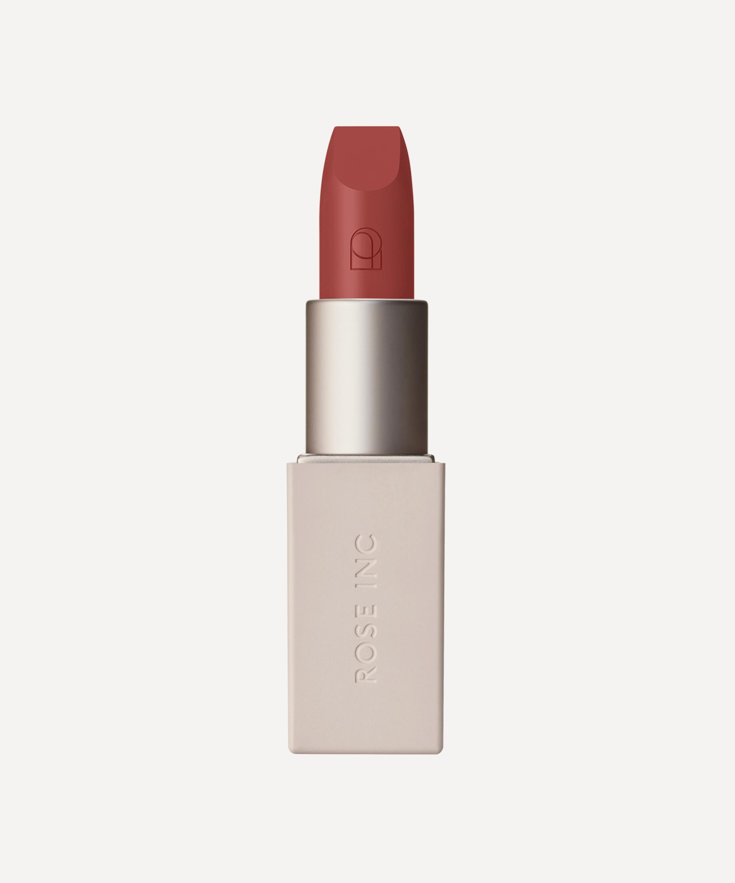 Rose Inc Satin Lip Colour Rich Refillable Lipstick 4g In Persuasive Warm Rose