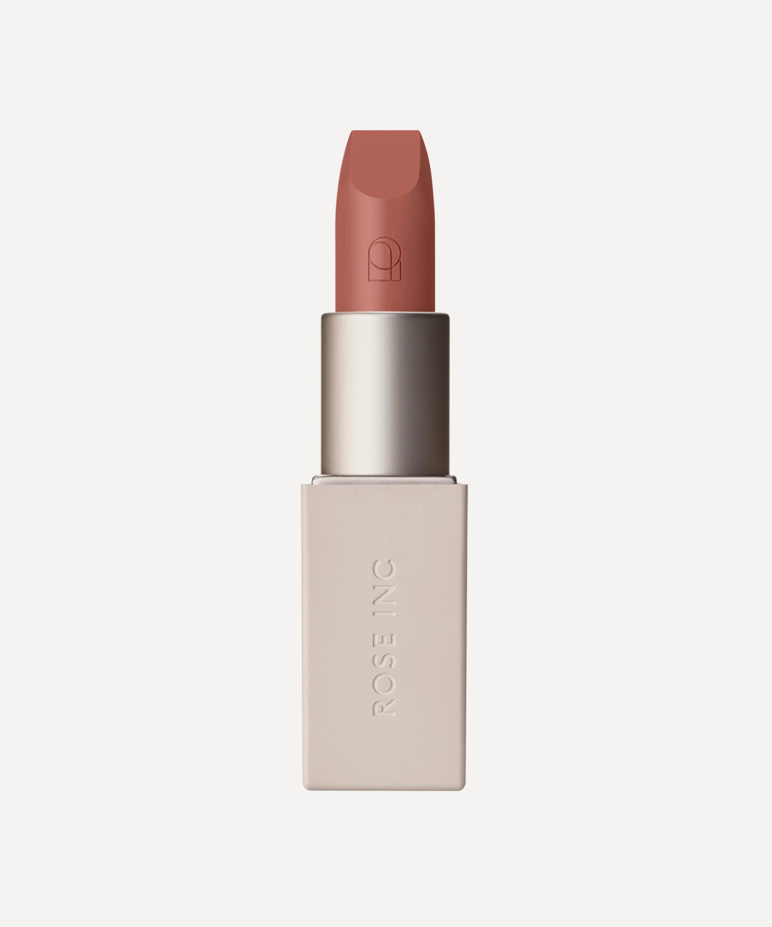 Rose Inc Satin Lip Colour Rich Refillable Lipstick 4g In Besotted Beige Pink