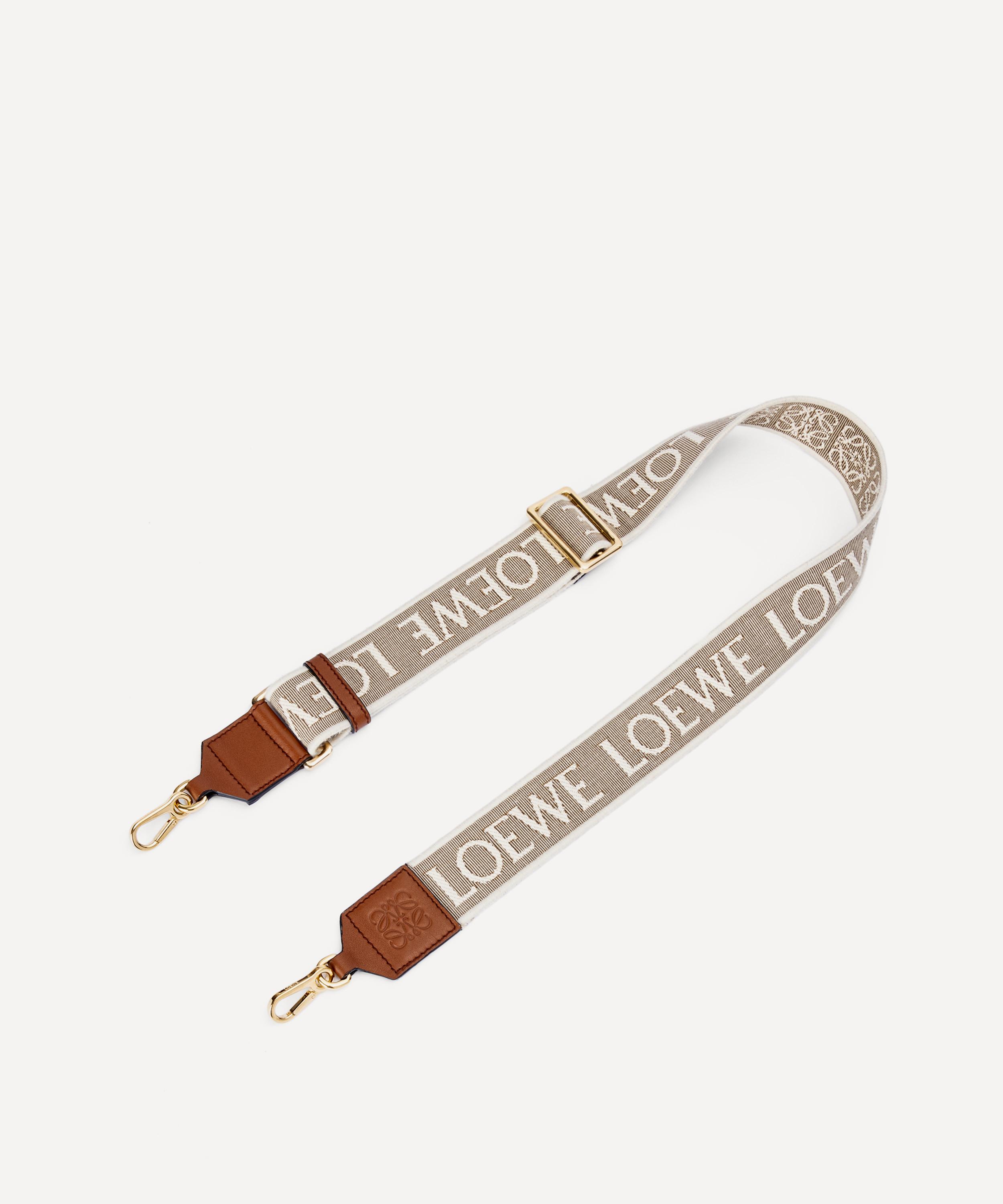 Loewe Women's Anagram Jacquard And Calfskin Strap