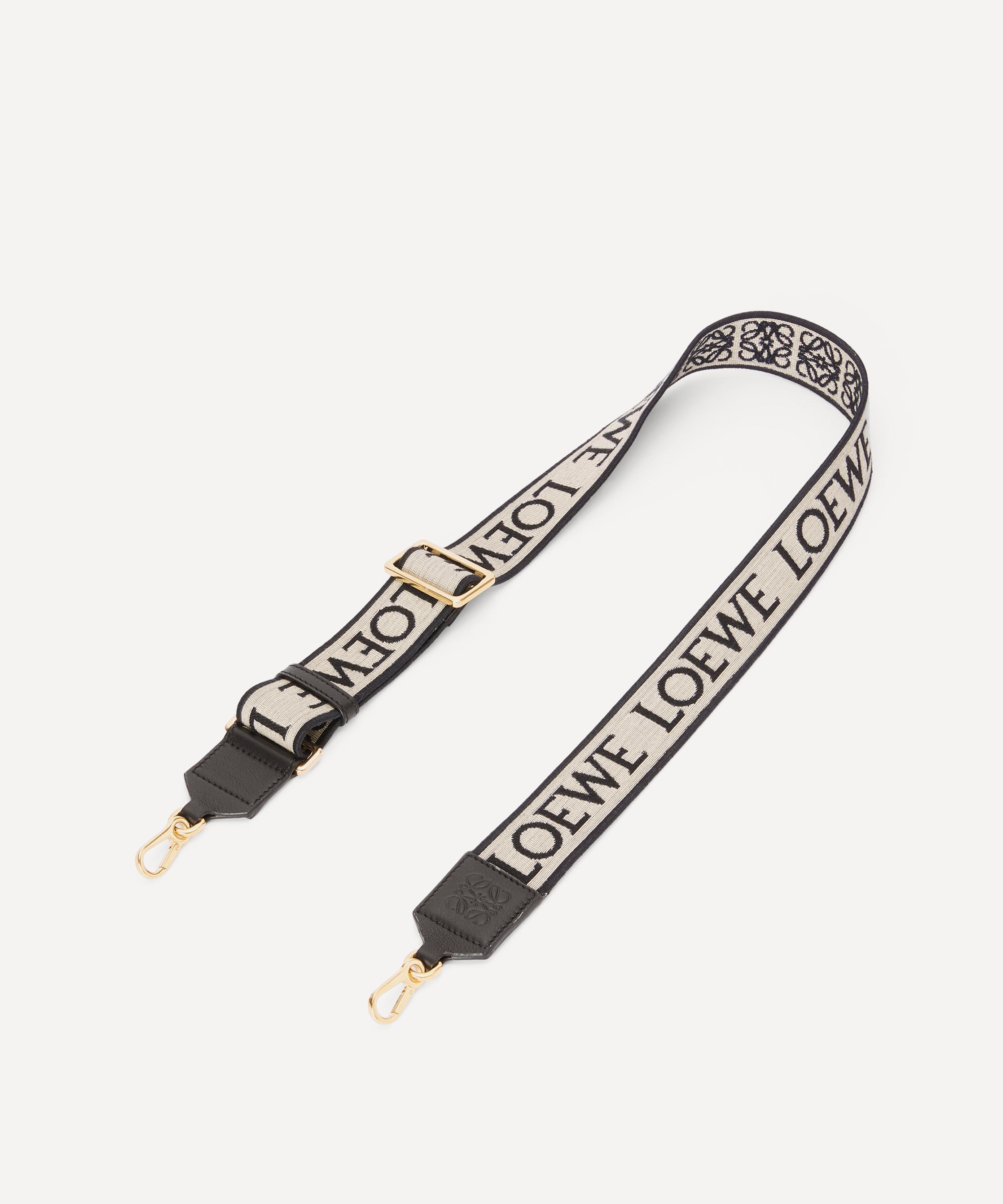 Loewe Women's Anagram Jacquard And Calfskin Strap