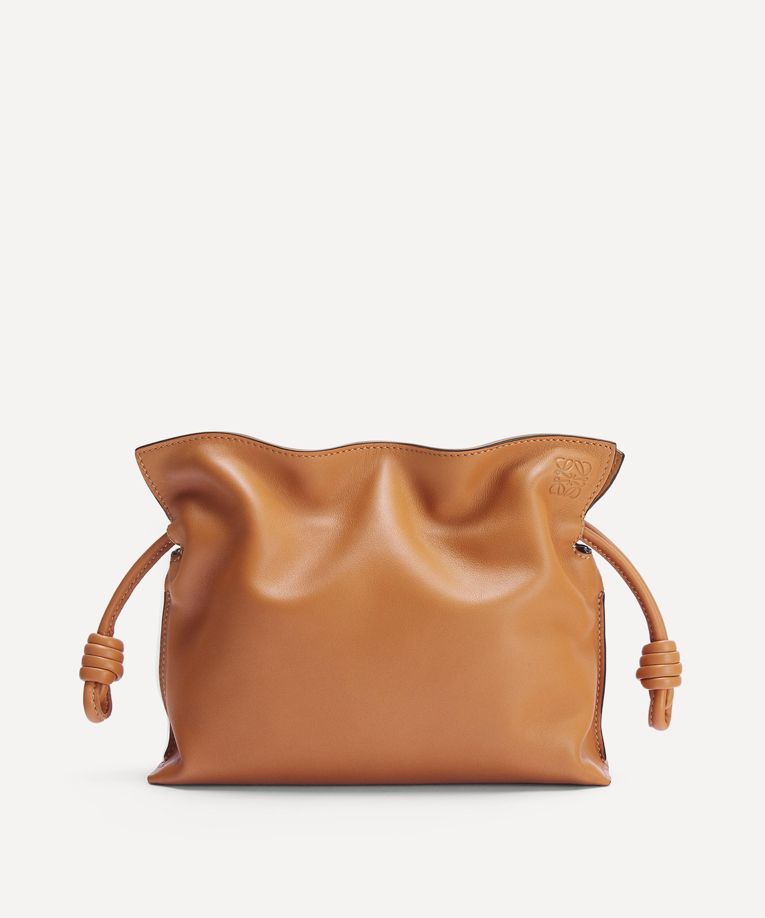Loewe Women's Mini Flamenco Leather Clutch Bag