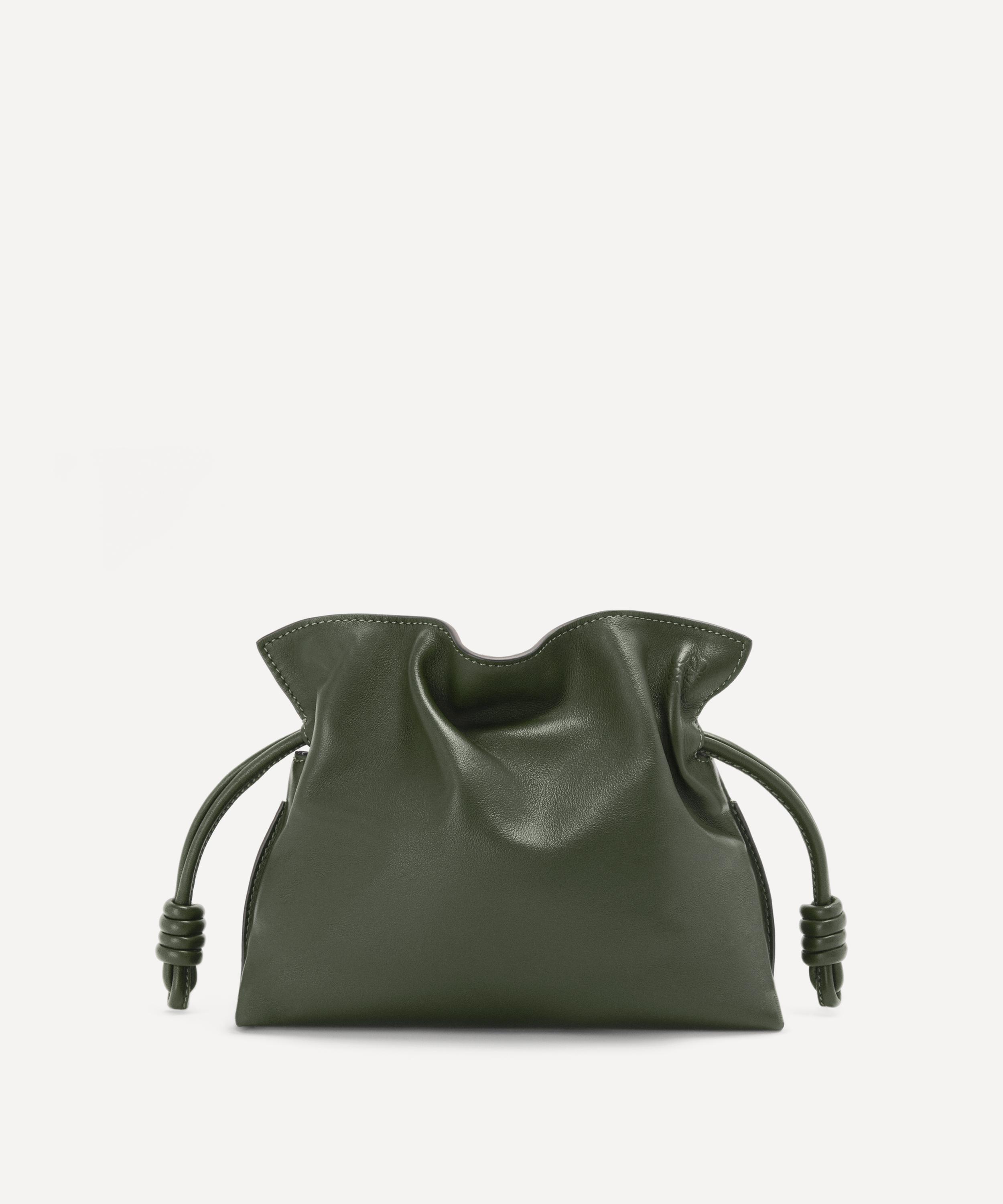 Loewe Women's Mini Flamenco Leather Clutch Bag