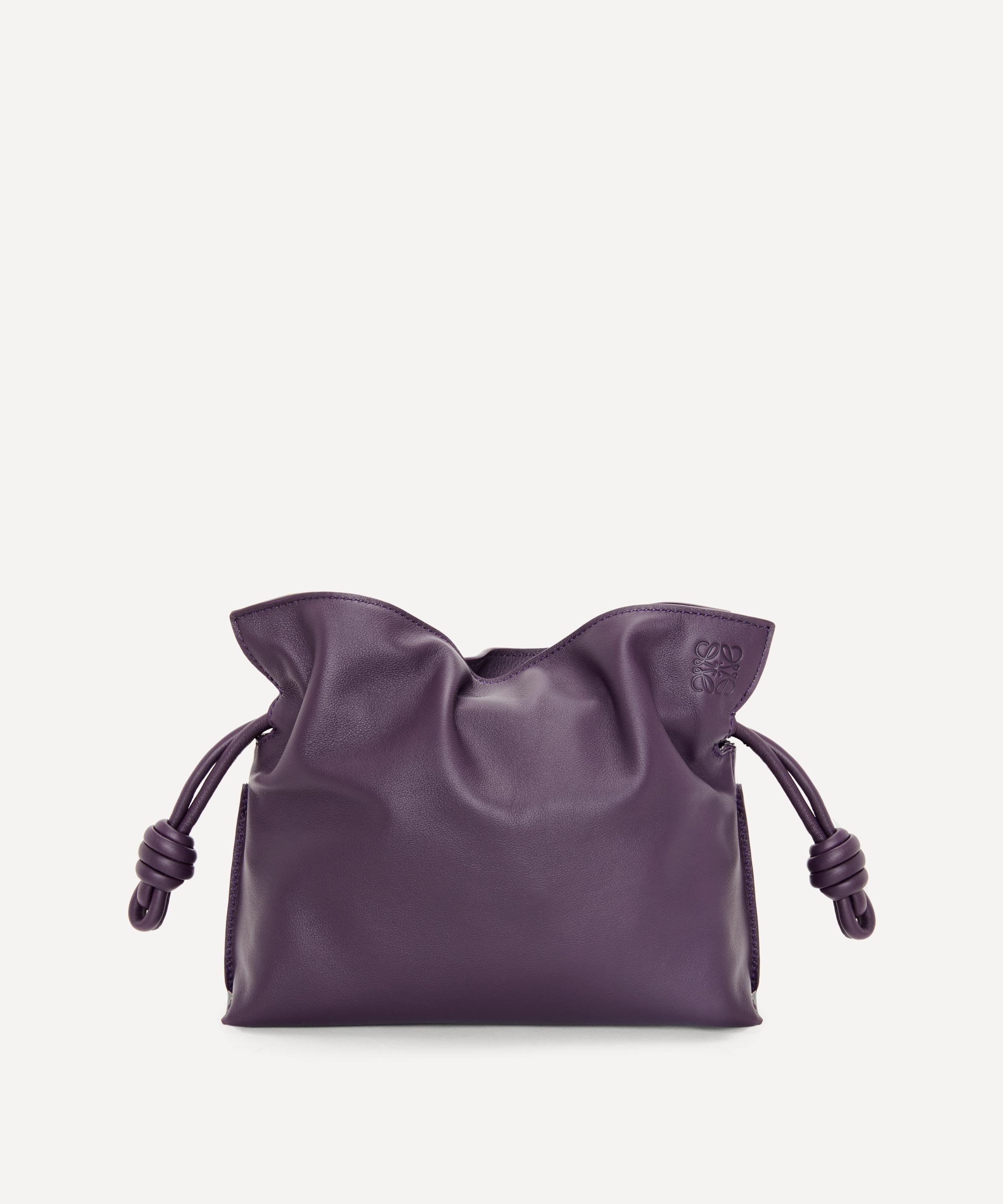 Loewe Women's Mini Flamenco Leather Clutch Bag
