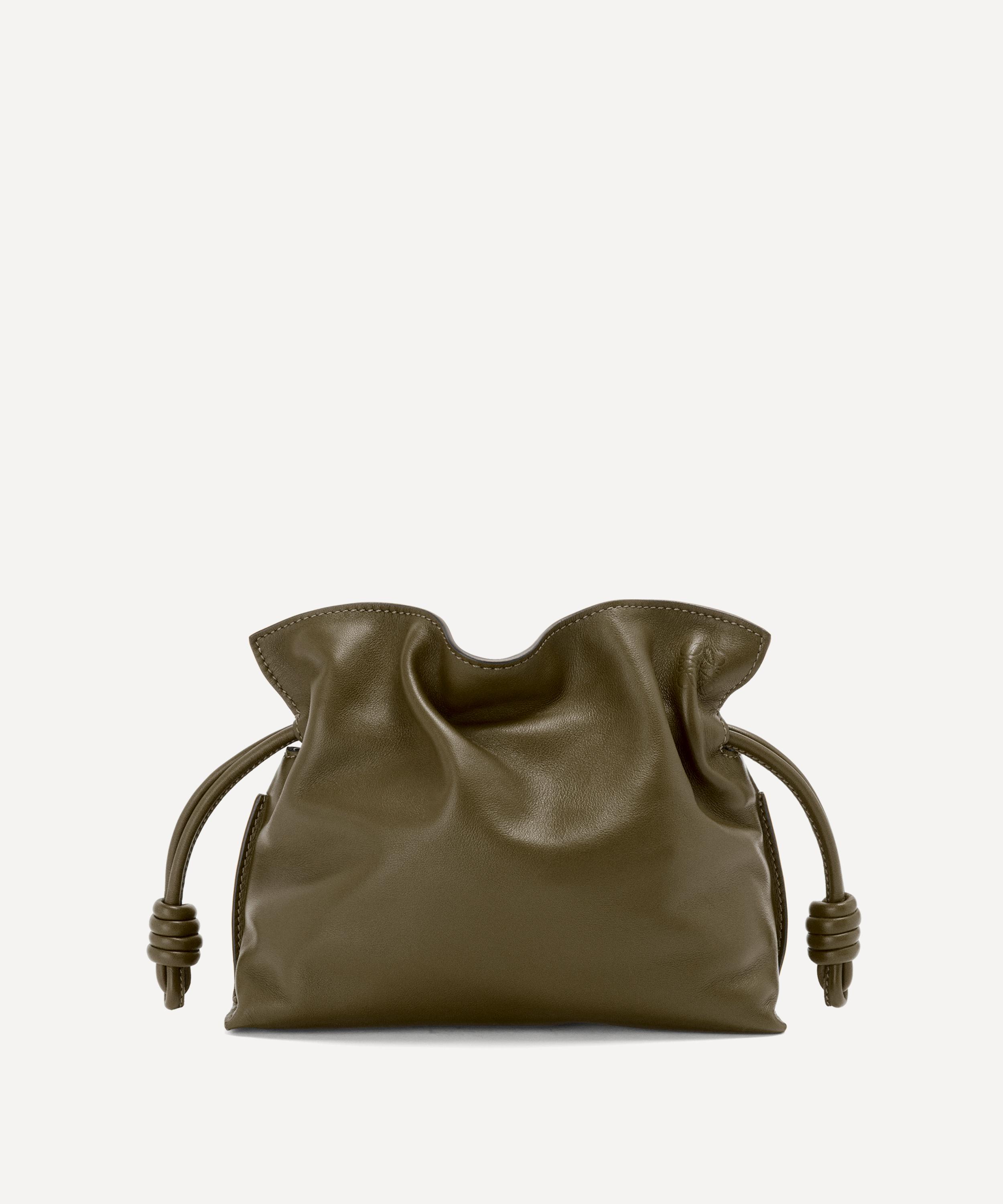 Loewe Women's Mini Flamenco Leather Clutch Bag