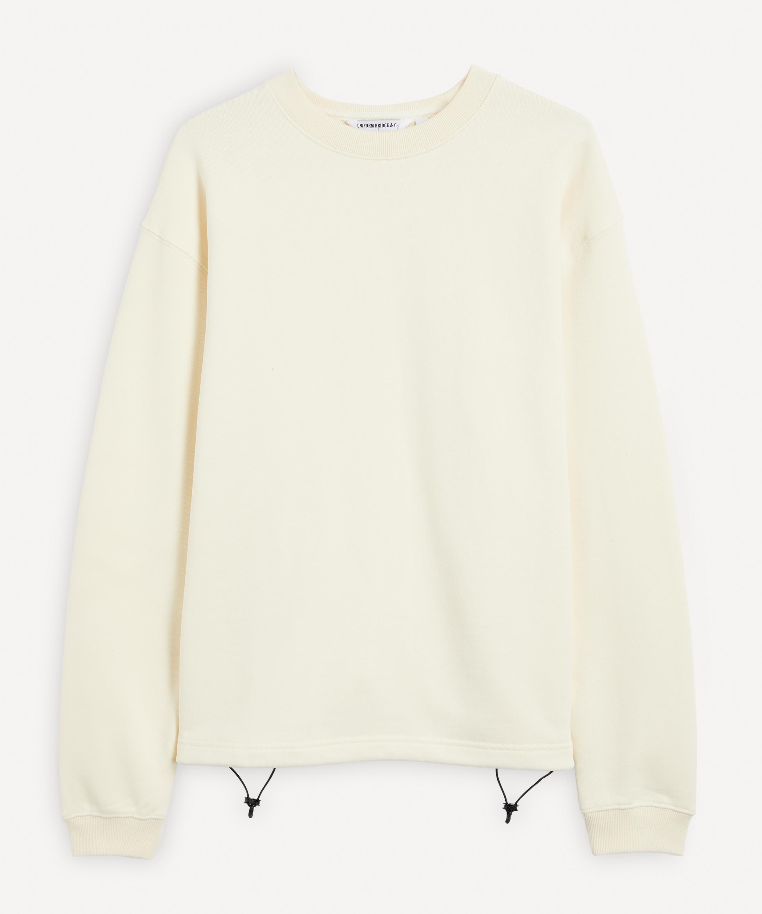 Uniform Bridge Basic Sweatshirt In Ivory
