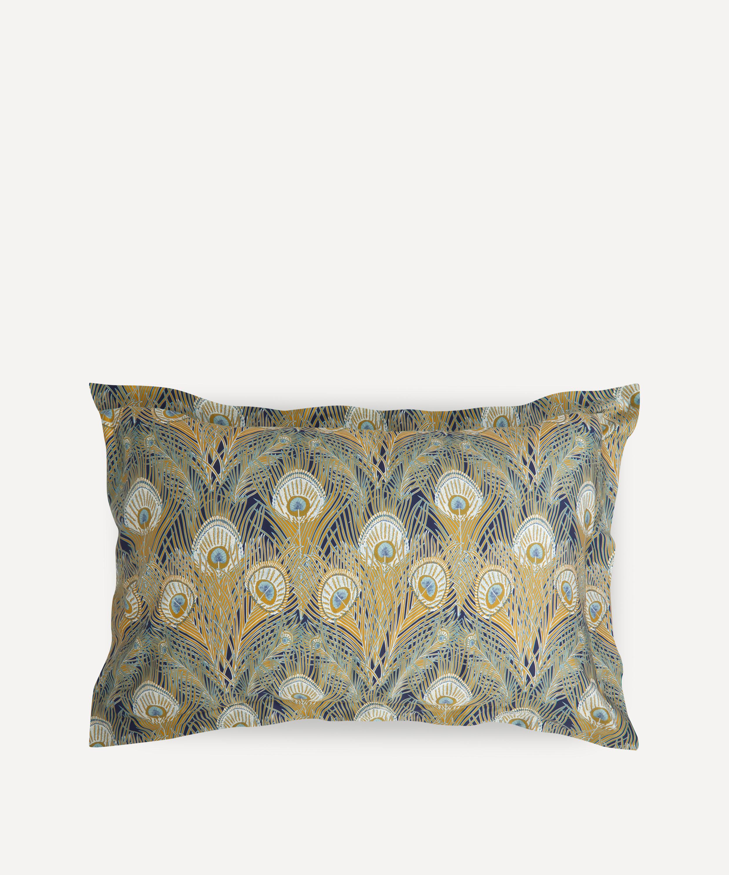 Liberty Hera Cotton Sateen Standard Pillowcase In Navy