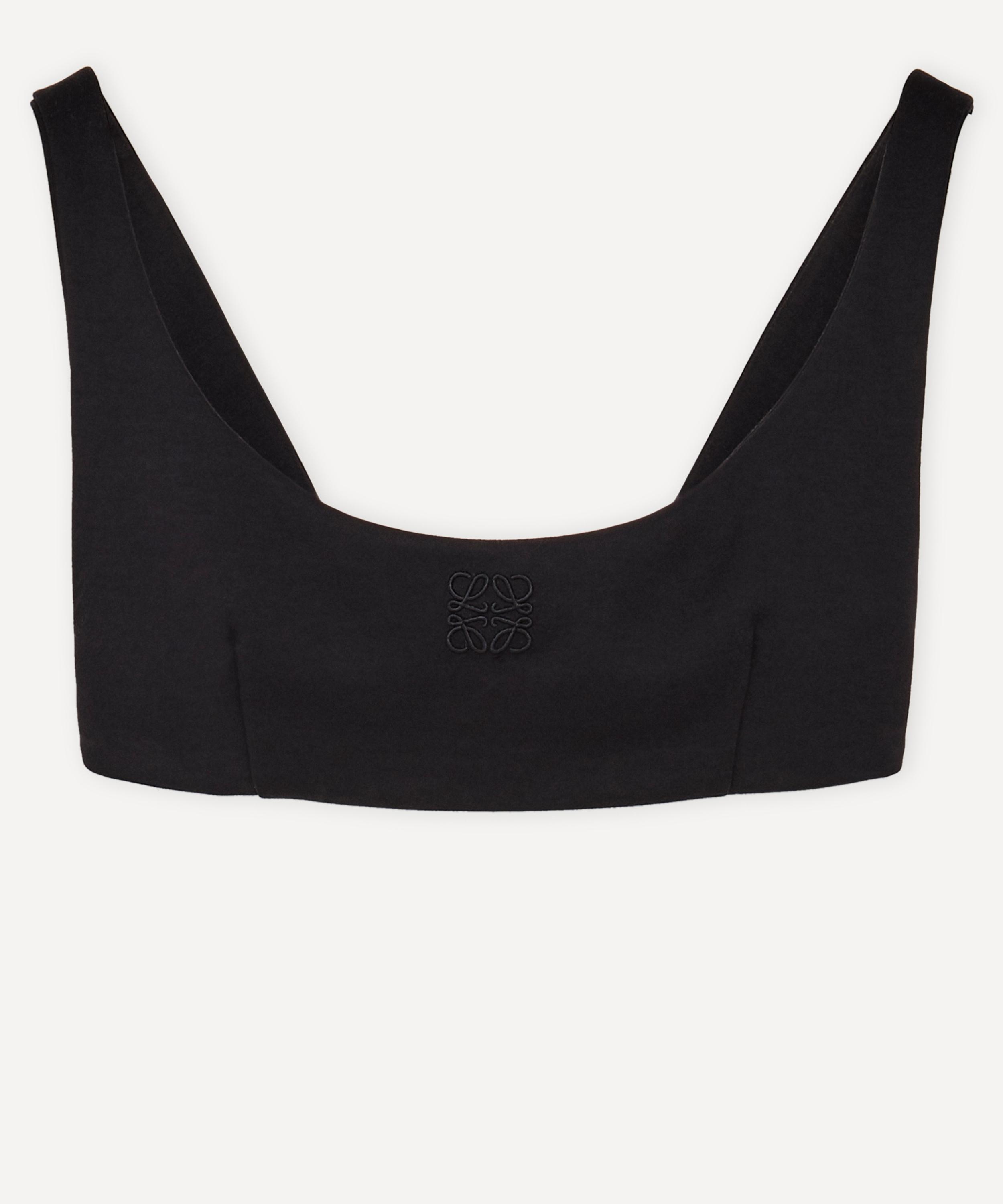 Loewe X Paula's Ibiza Bra Top In Black