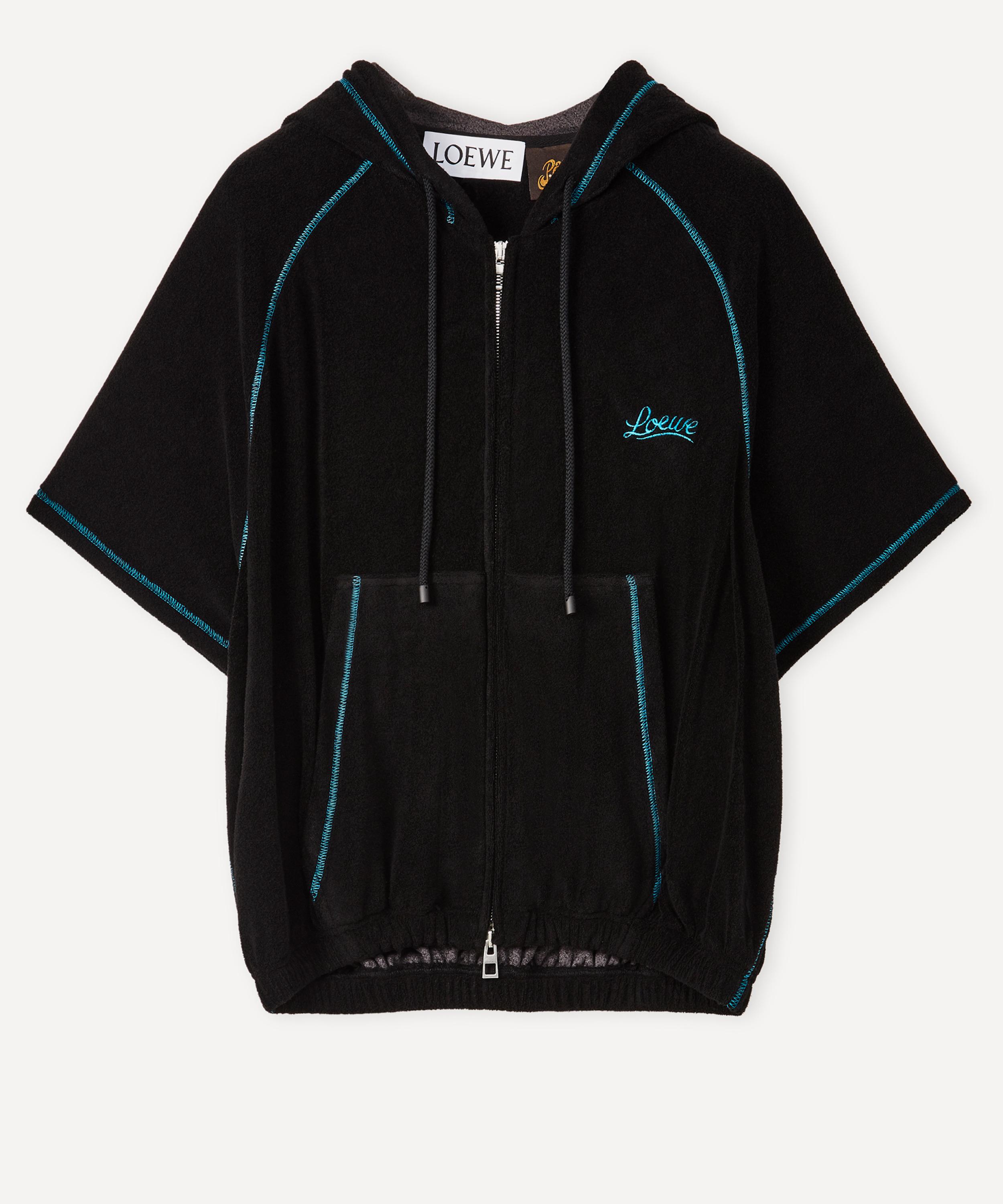 Loewe X Paula's Ibiza Zip-up Hoodie In Black
