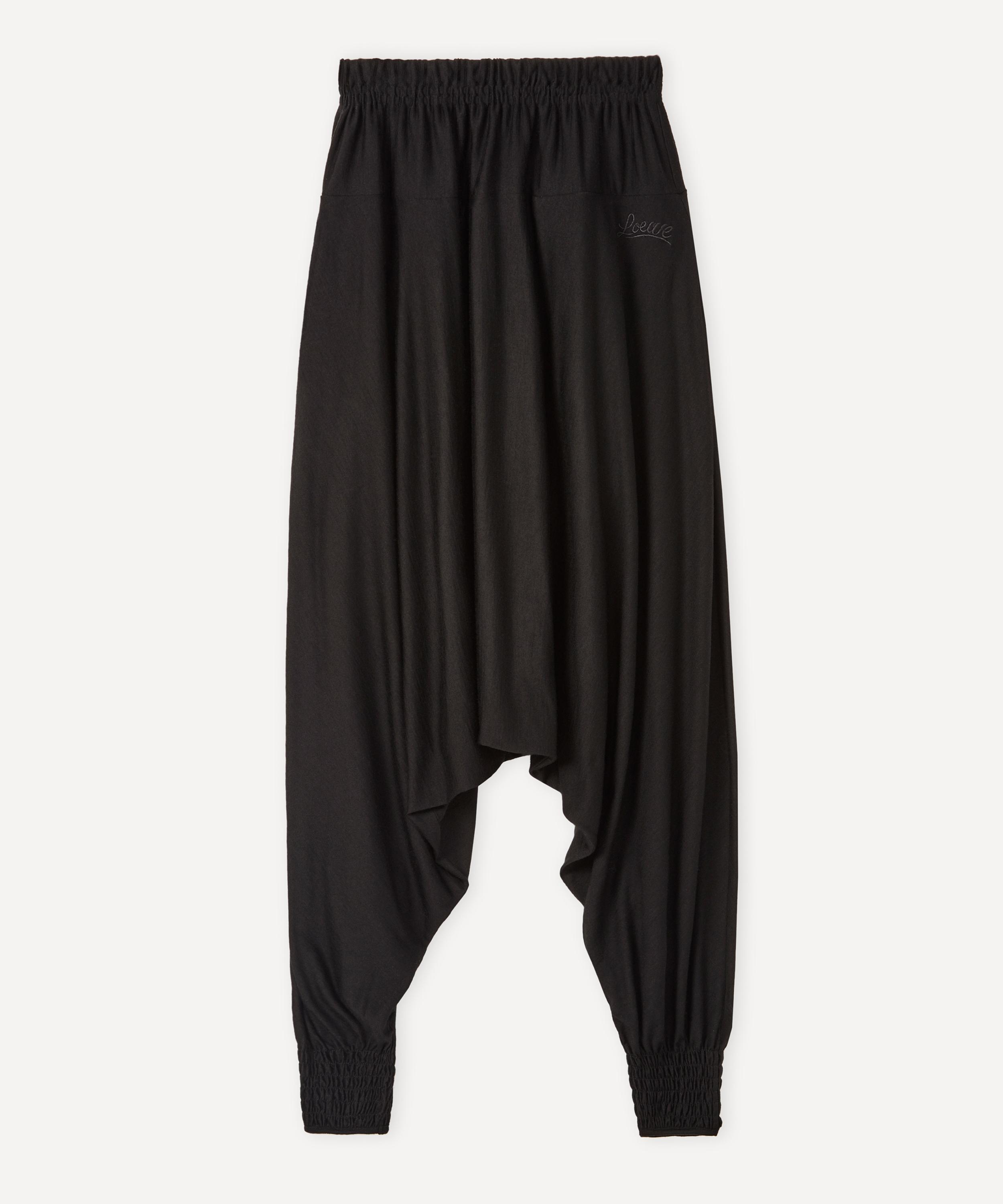 Loewe X Paula's Ibiza Balloon Trousers In Black