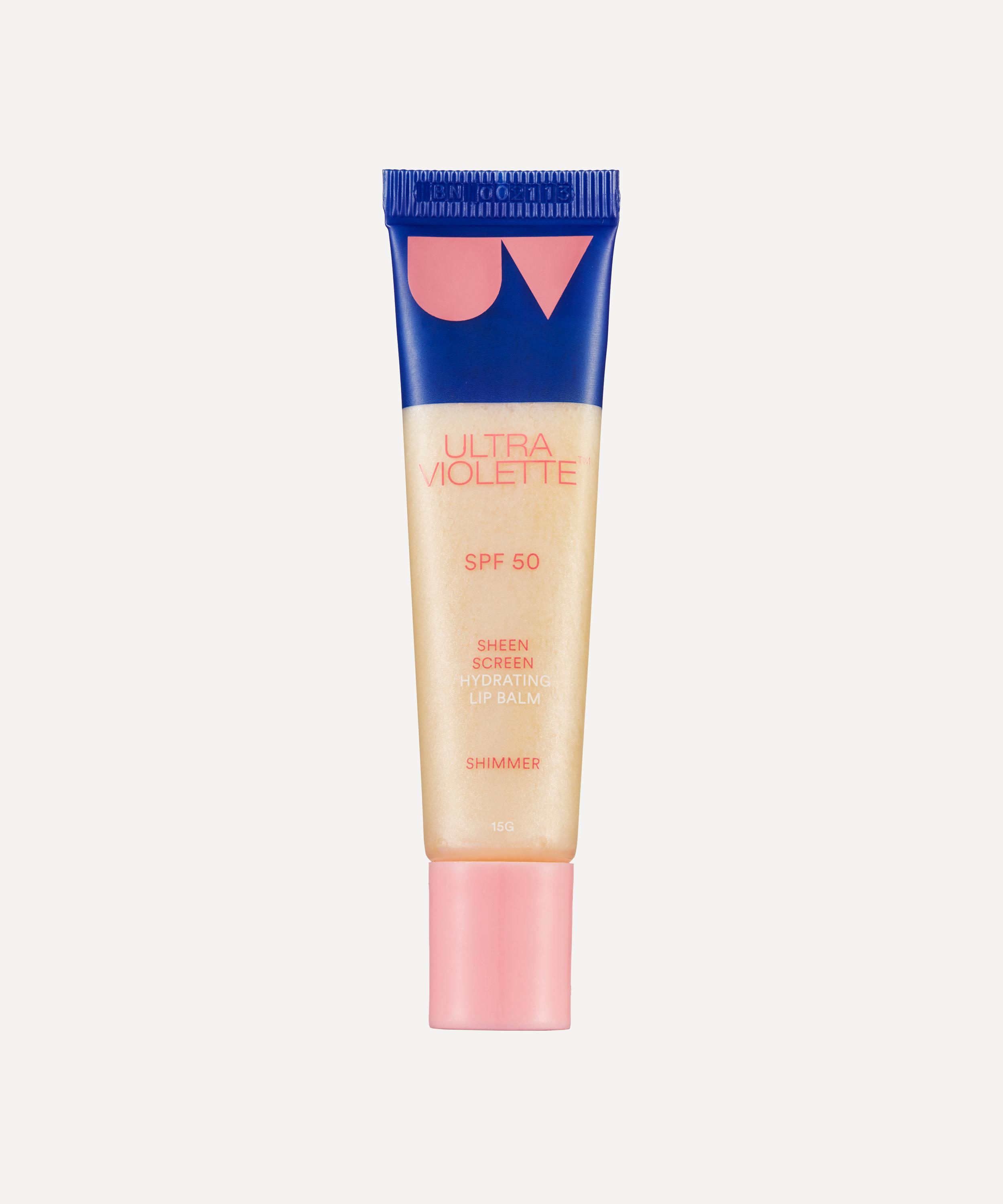 Ultra Violette Sheen Screen Spf 50 Hydrating Lip Balm 15g In Shimmer (clear)