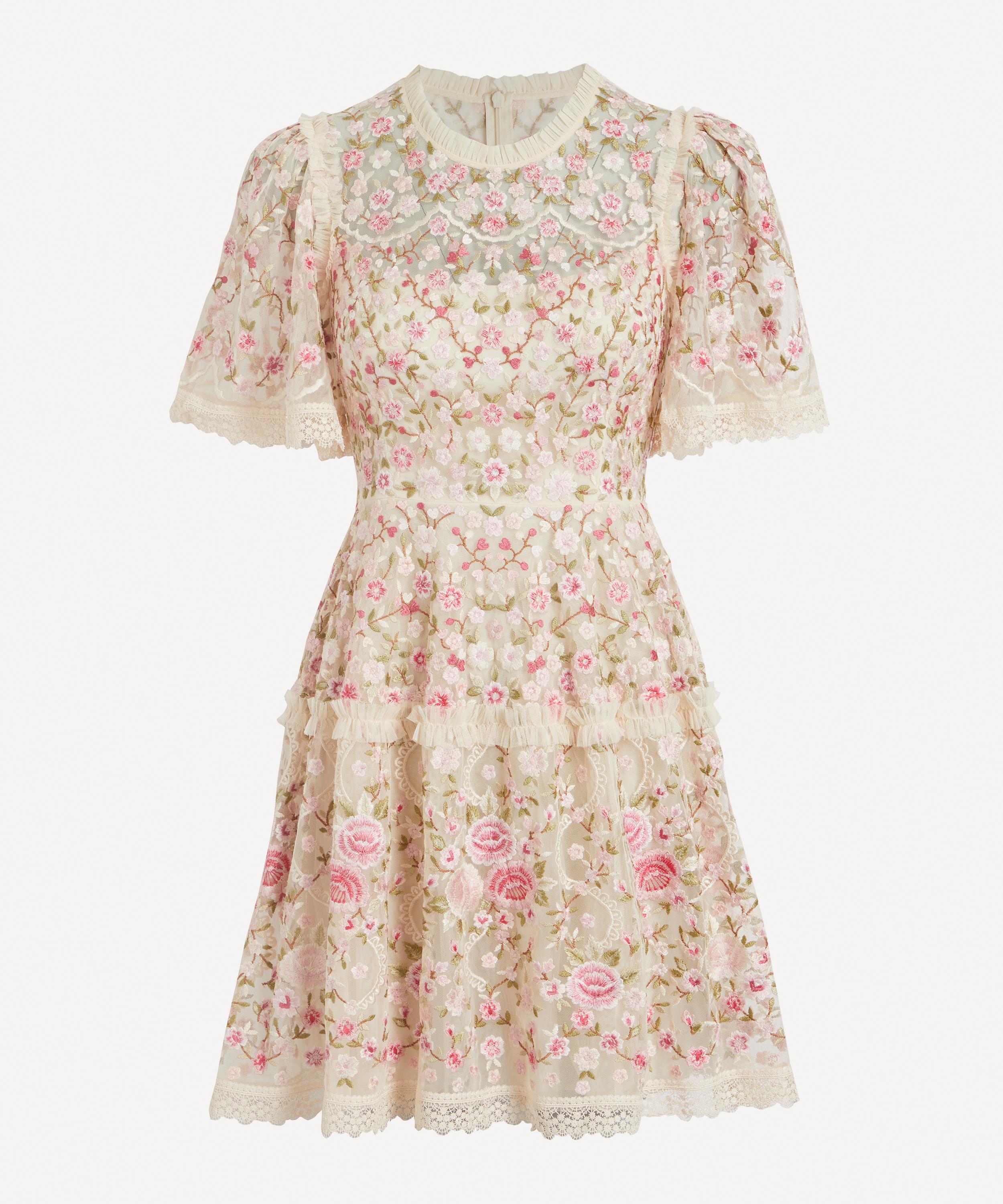 NEEDLE & THREAD NEEDLE & THREAD WOMEN'S ROSIE LACE MINI-DRESS 
