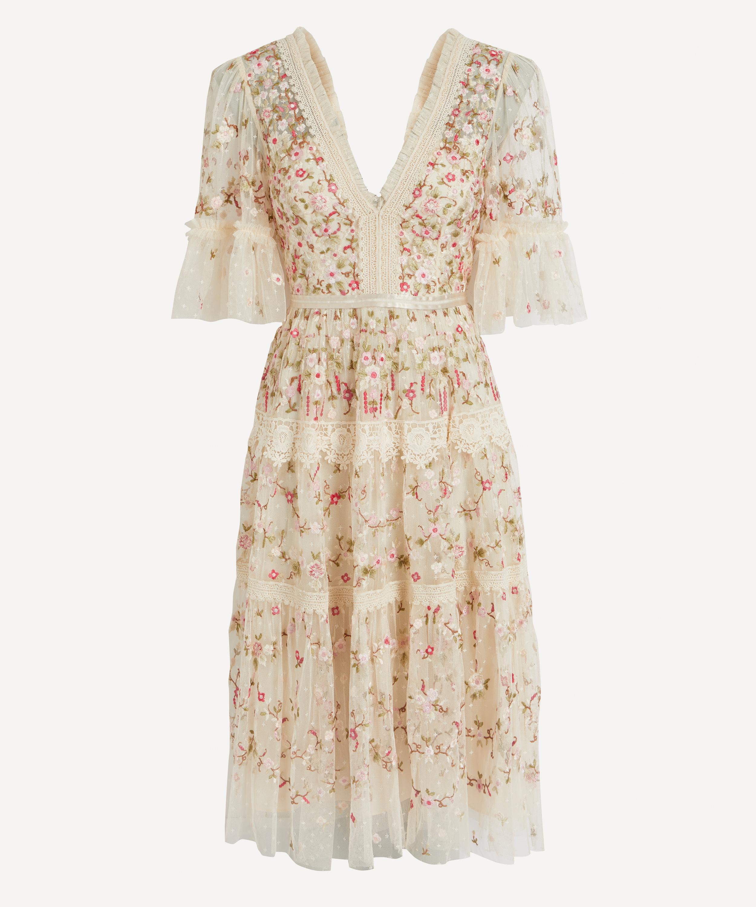 NEEDLE & THREAD NEEDLE & THREAD WOMEN'S ARAMINTA LACE MINI-DRESS 