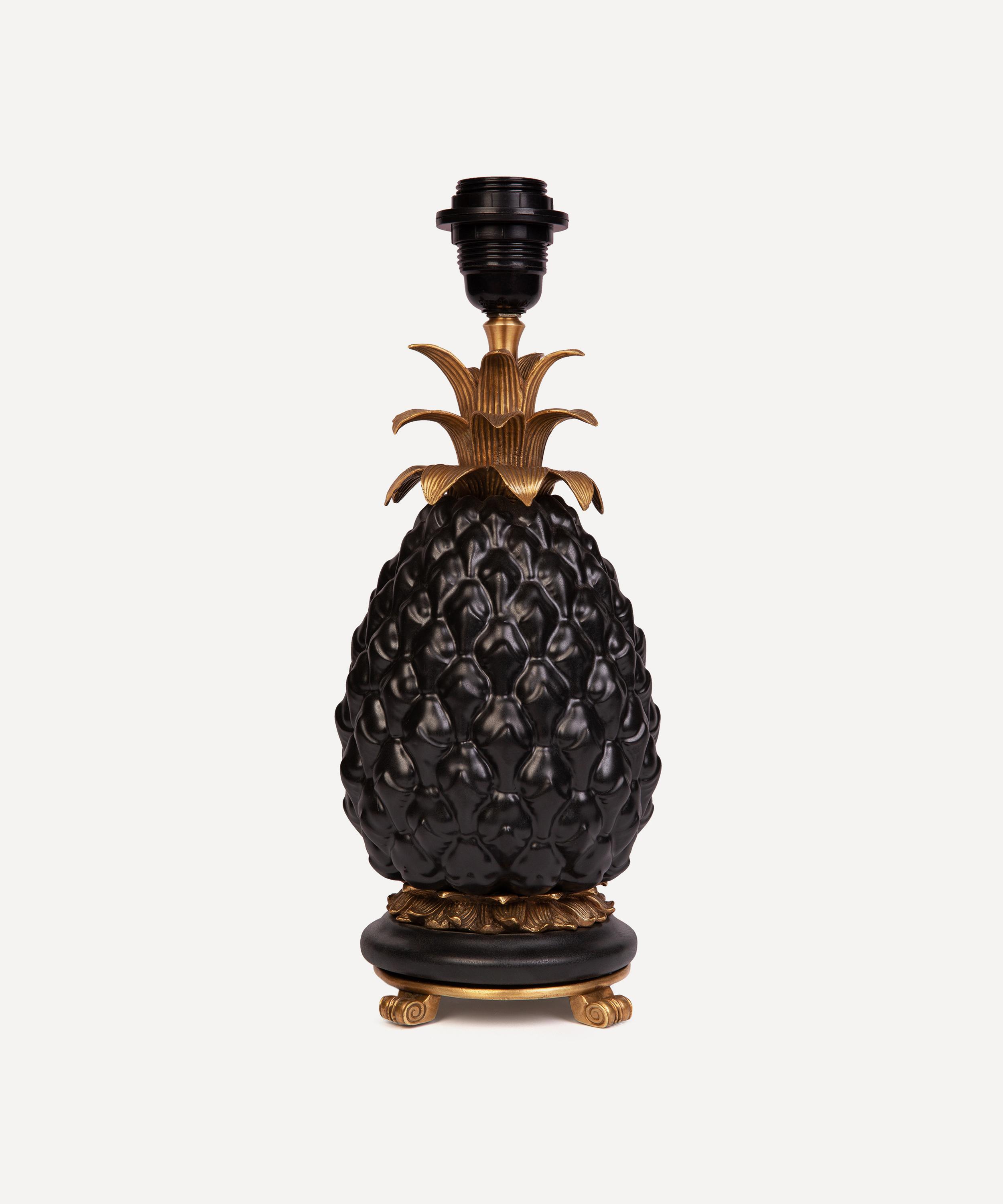 House Of Hackney Ananito Pineapple Lampstand In Black