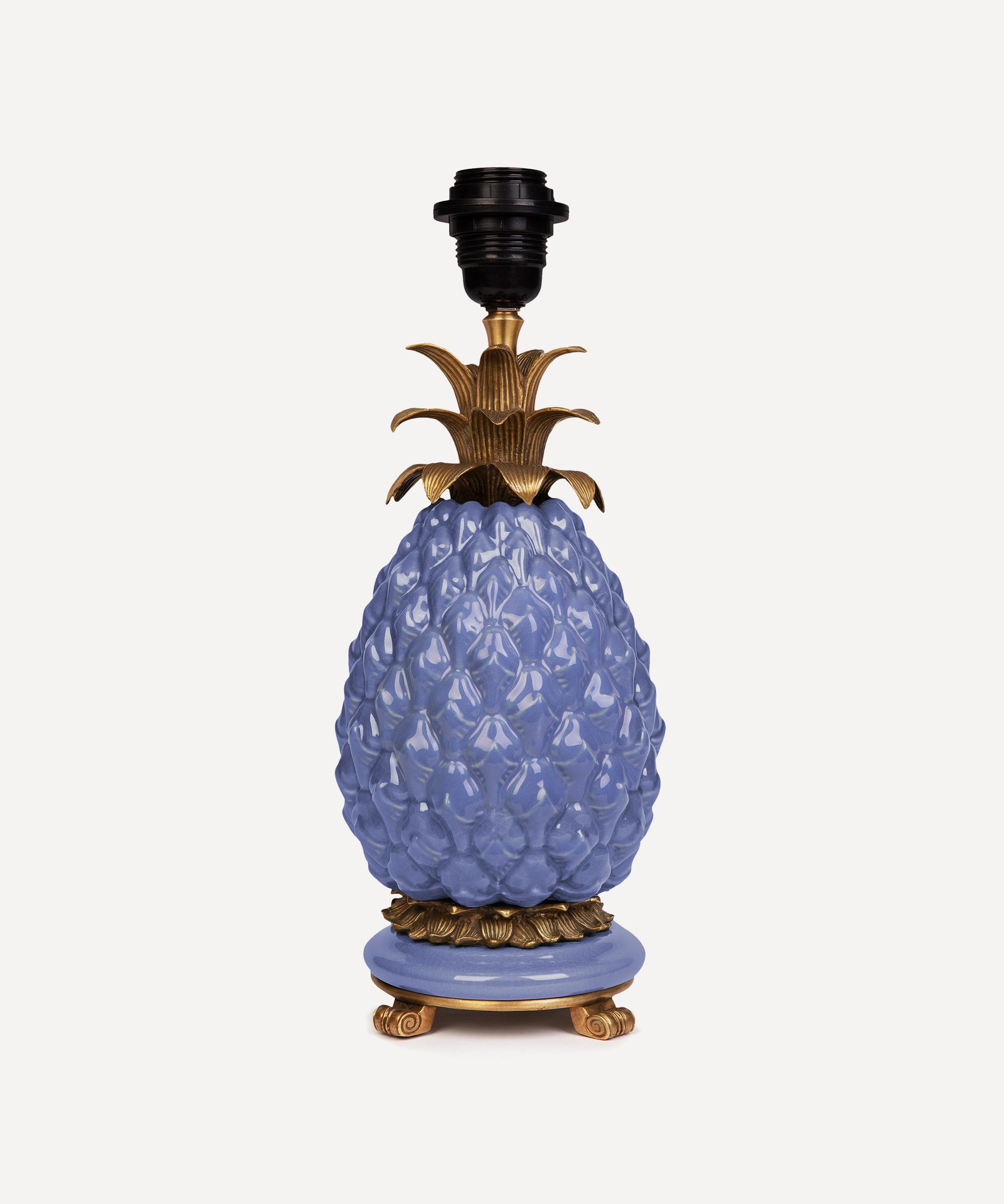 House Of Hackney Ananito Pineapple Lampstand In Blue