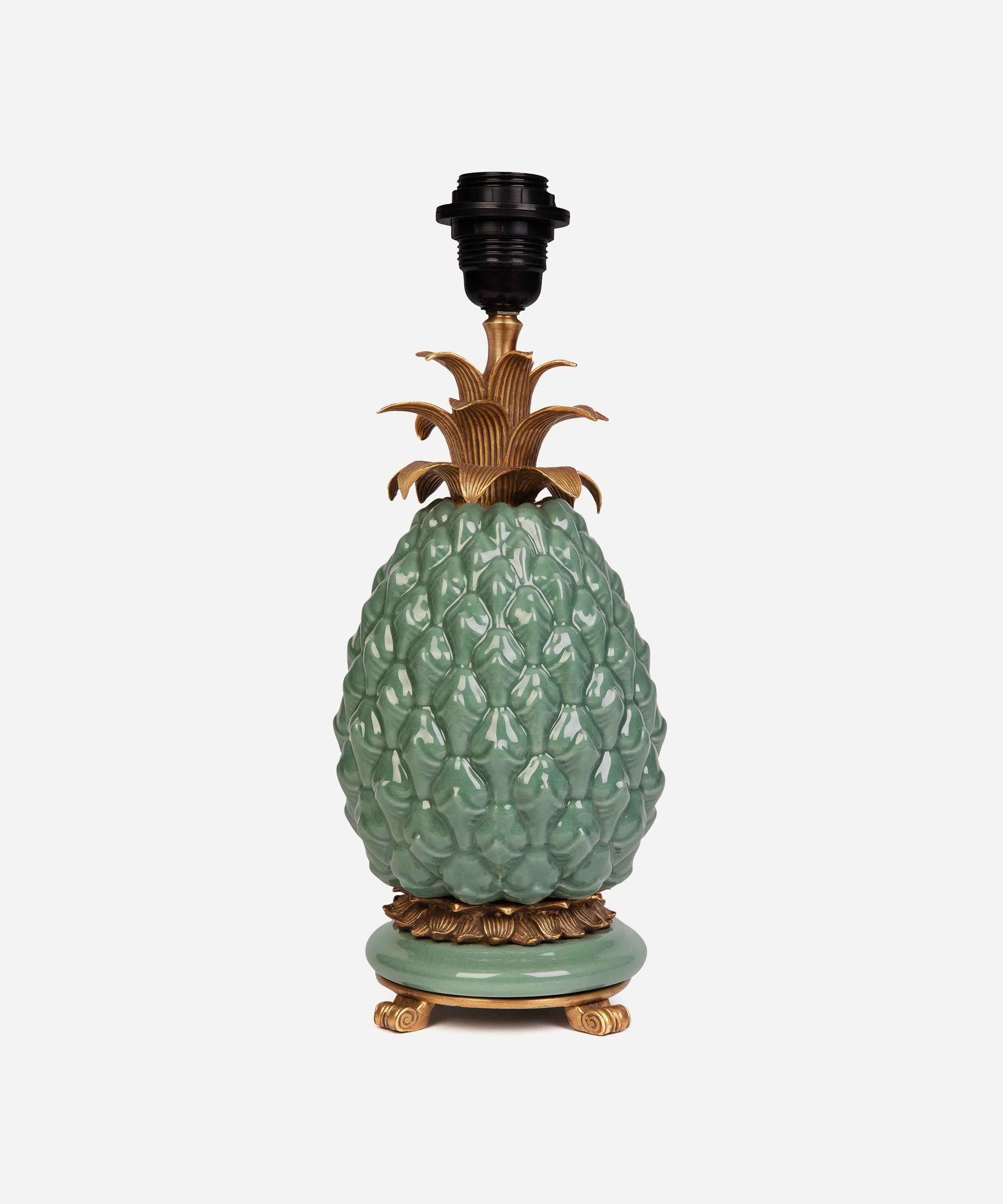 House Of Hackney Ananito Pineapple Lampstand In Turquoise