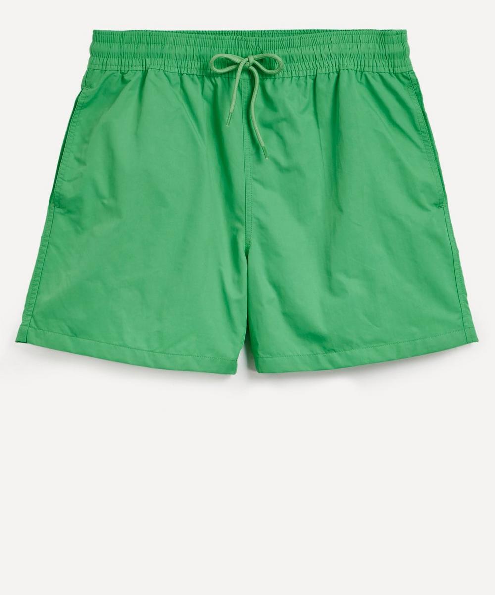 Colorful Standard Classic Swim Shorts In Spring Green