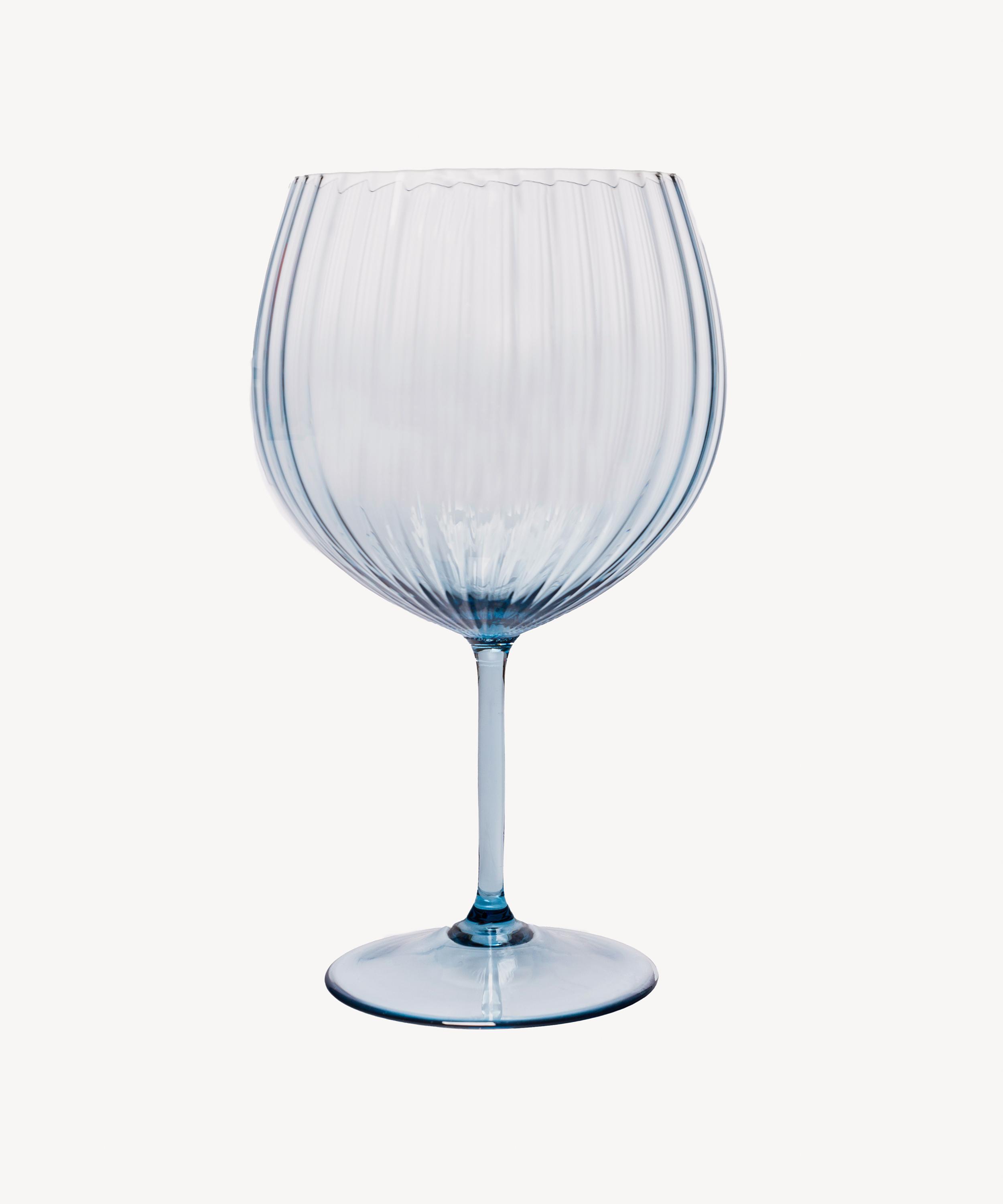 Anna Von Lipa Lyon Blue Smoke Gin & Tonic Glasses Set Of Two