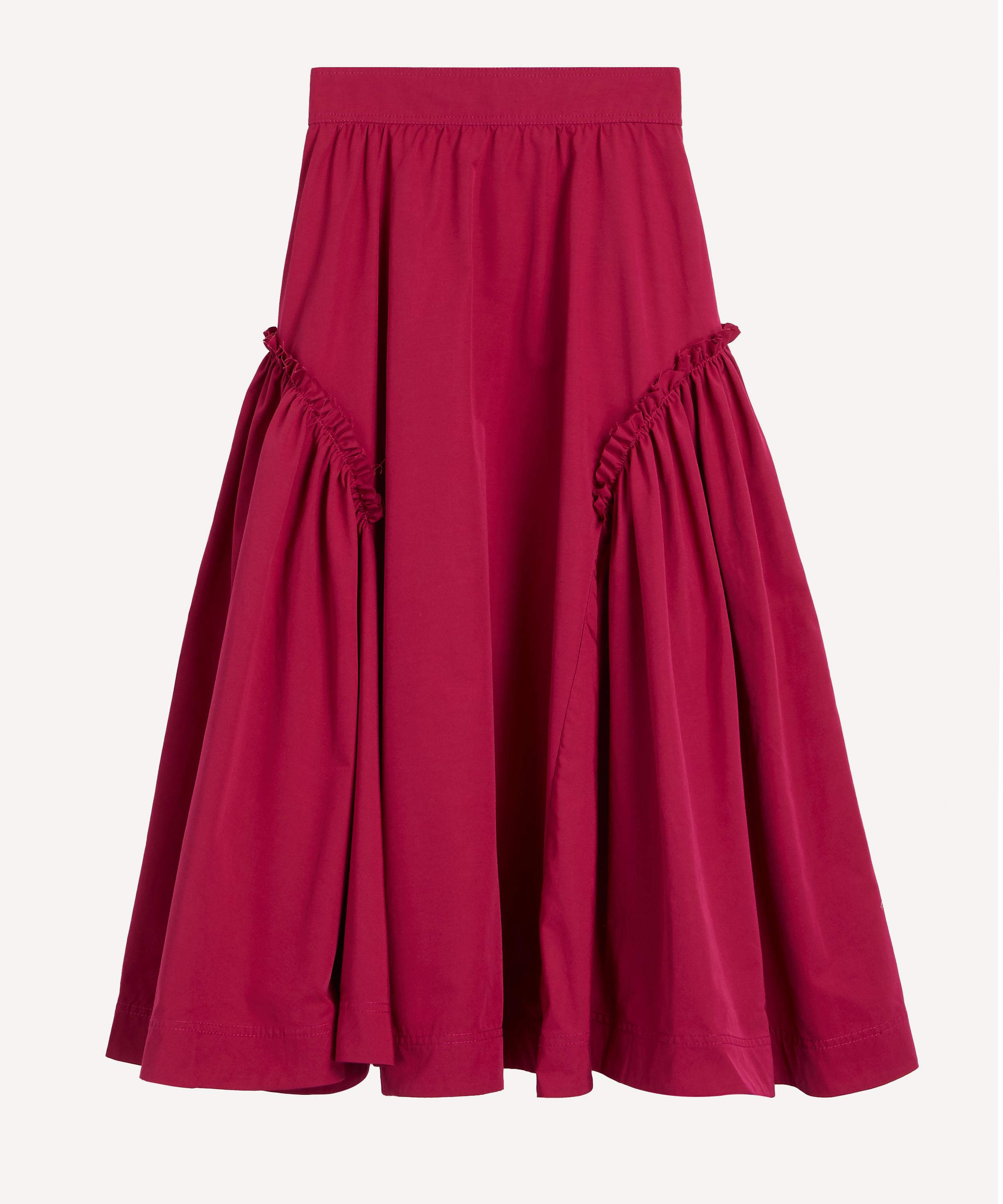Aje Promise Midi-skirt In Fuchsia