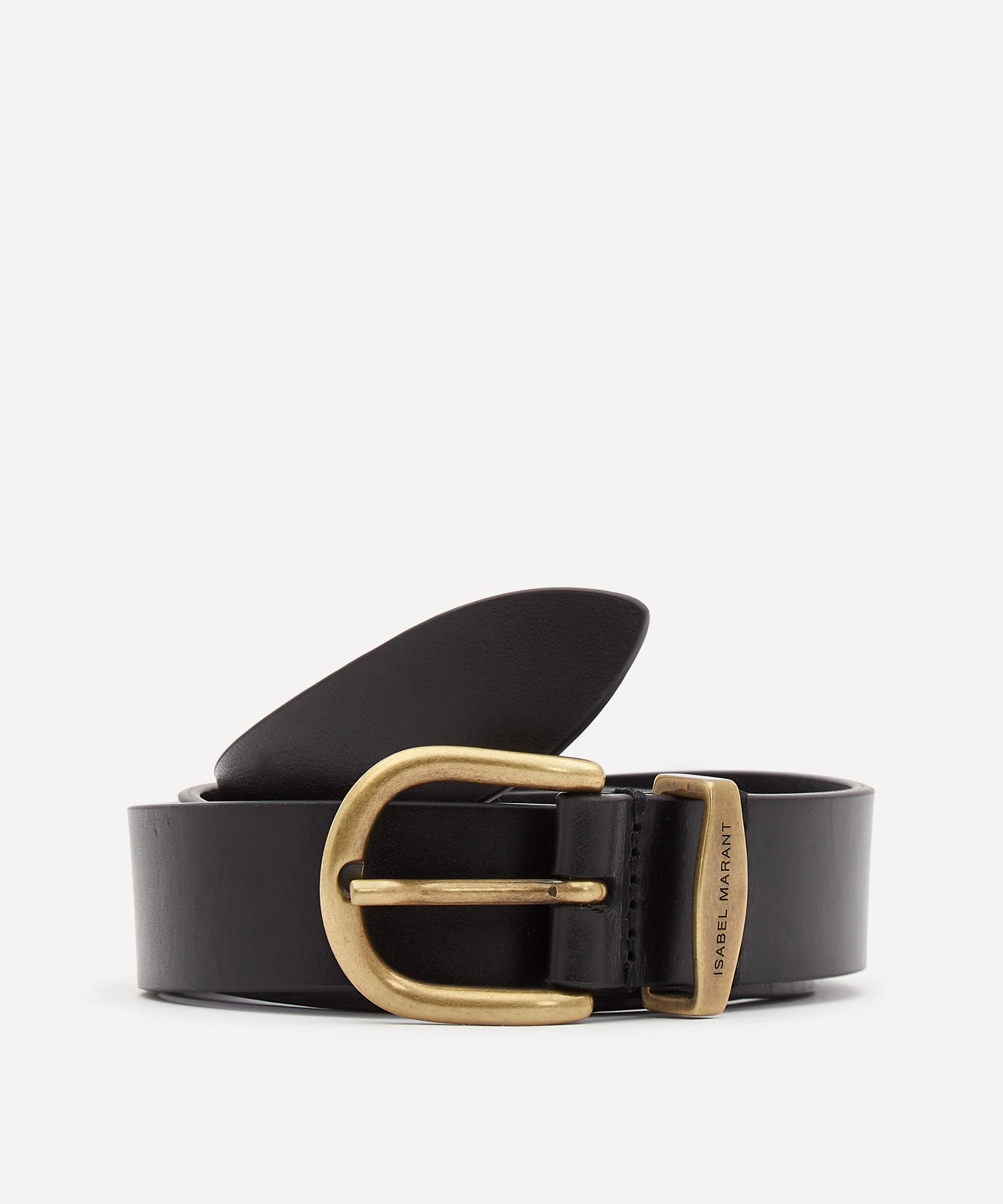 ISABEL MARANT ISABEL MARANT WOMEN'S ZADD LEATHER BELT 