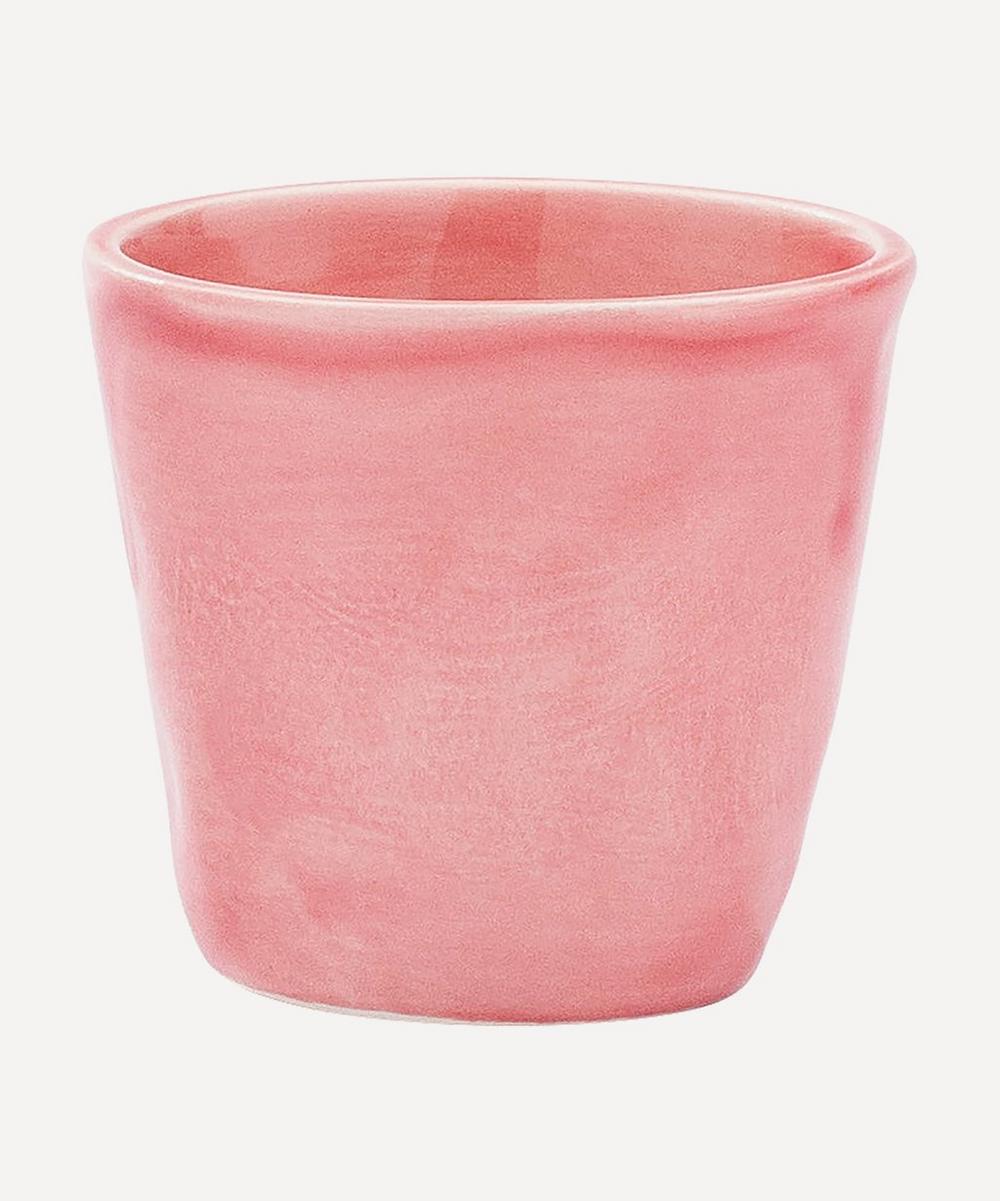 Anna + Nina Pretty Pink Ceramic Espresso Cup