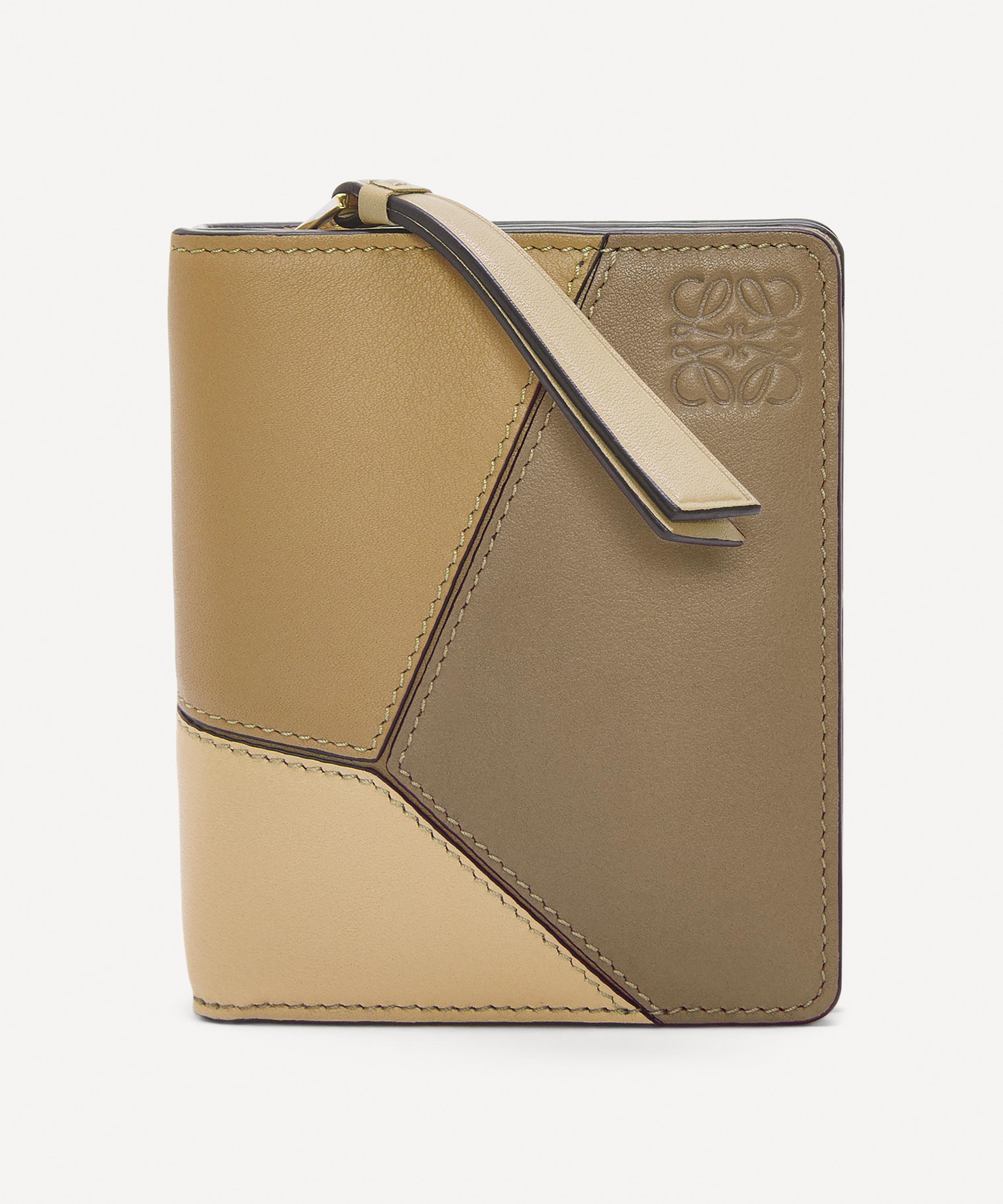 Loewe Women's Puzzle Compact Zip Around Wallet