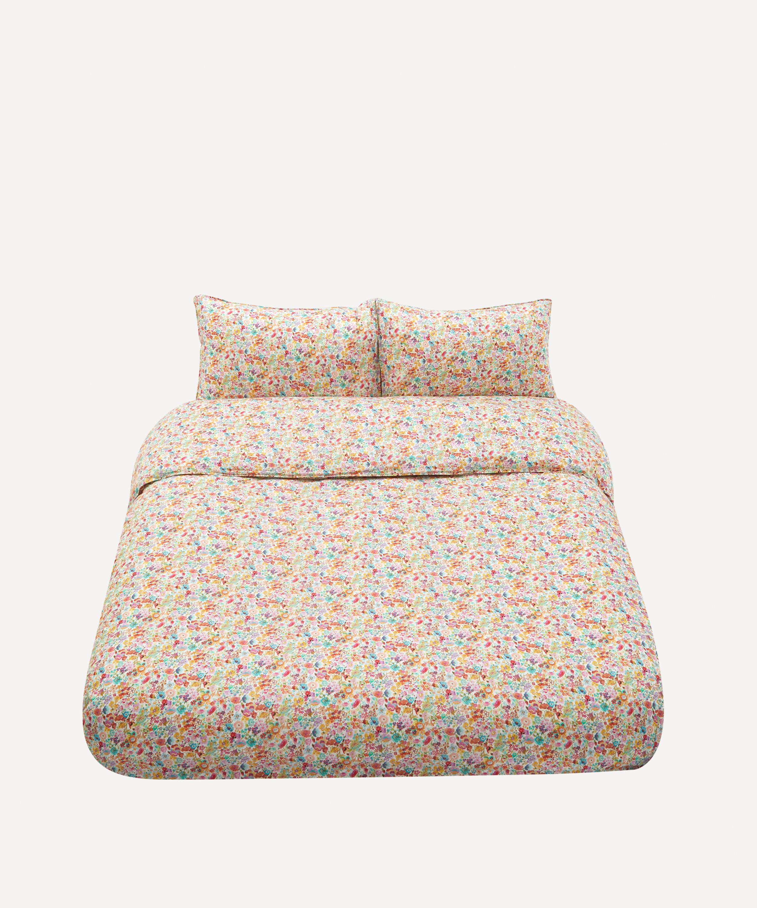 Coco & Wolf Classic Meadow King Duvet Cover Set In Multicoloured