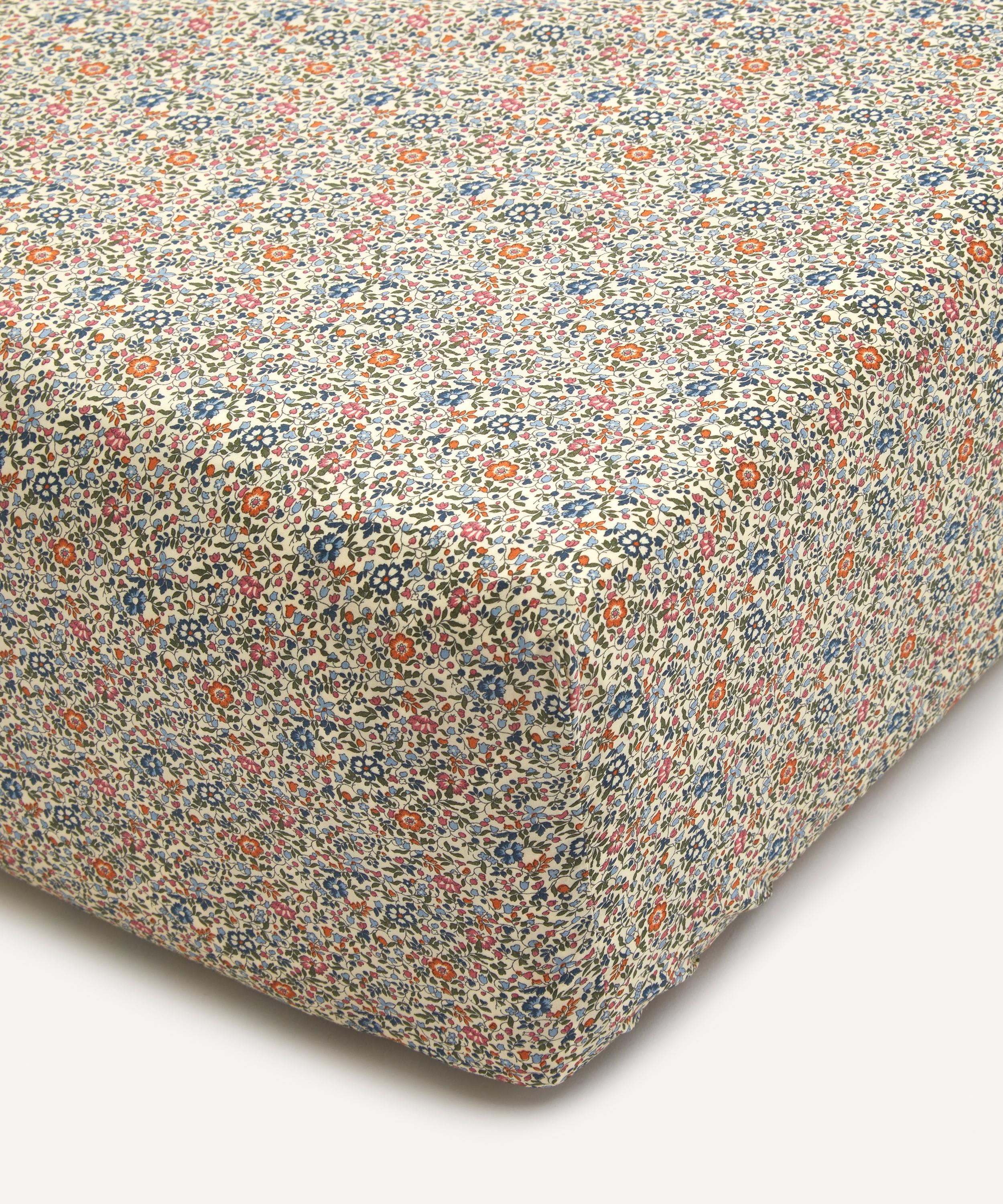 Coco & Wolf Katie And Millie Super King Fitted Sheet In Multicoloured