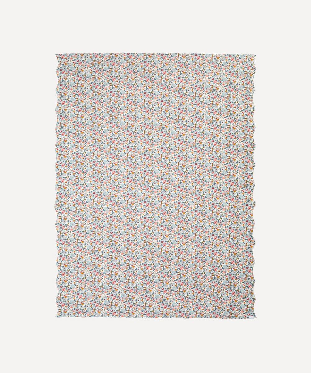Coco & Wolf Betsy And Capel Medium Wavy Edge Tablecloth In Multicoloured