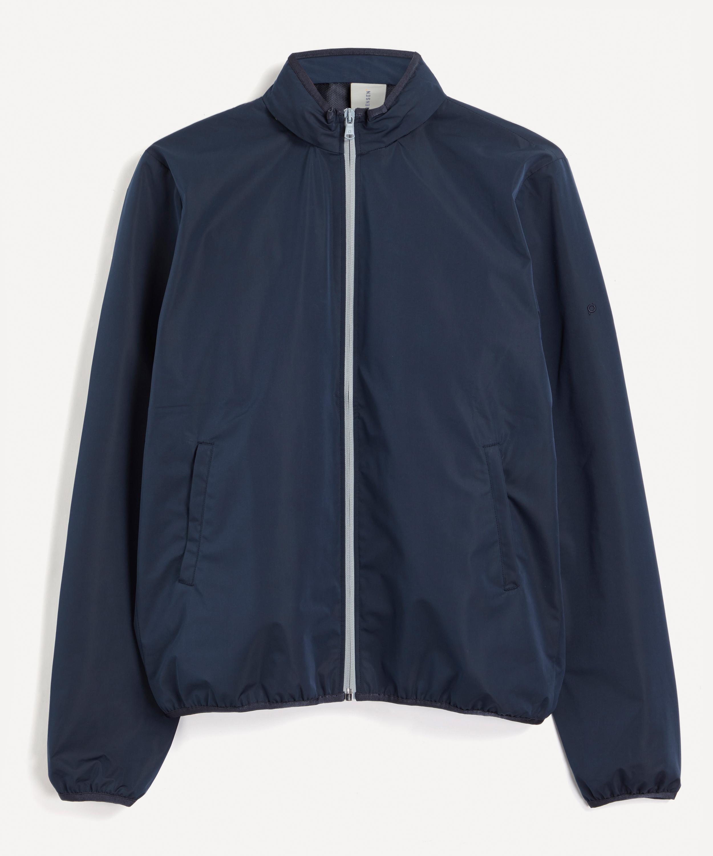 Sorensen Seafarer Jacket In Navy / Light Blue / Grey