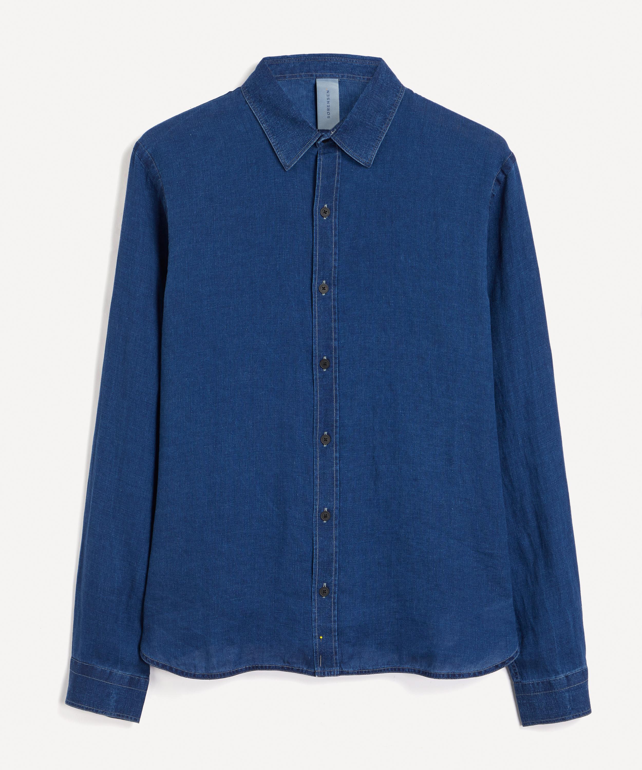 Sorensen Officer Shirt In Stonewashed