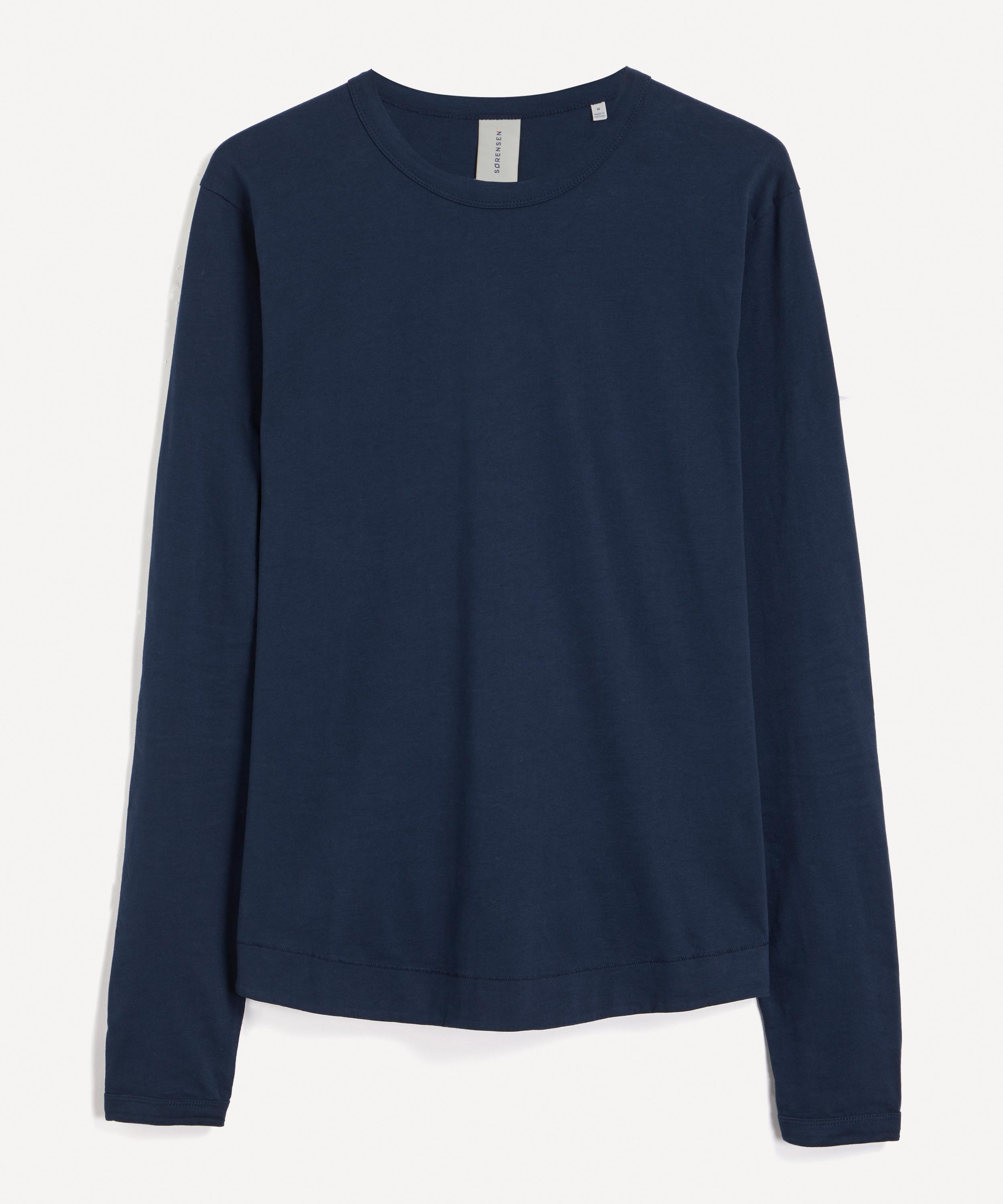 Sorensen Driver Long-sleeve T-shirt In Navy