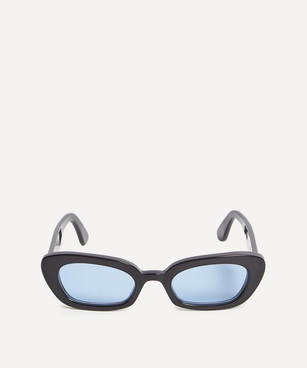 Han Kjobenhavn Oval Iris Acetate Sunglasses In Blue