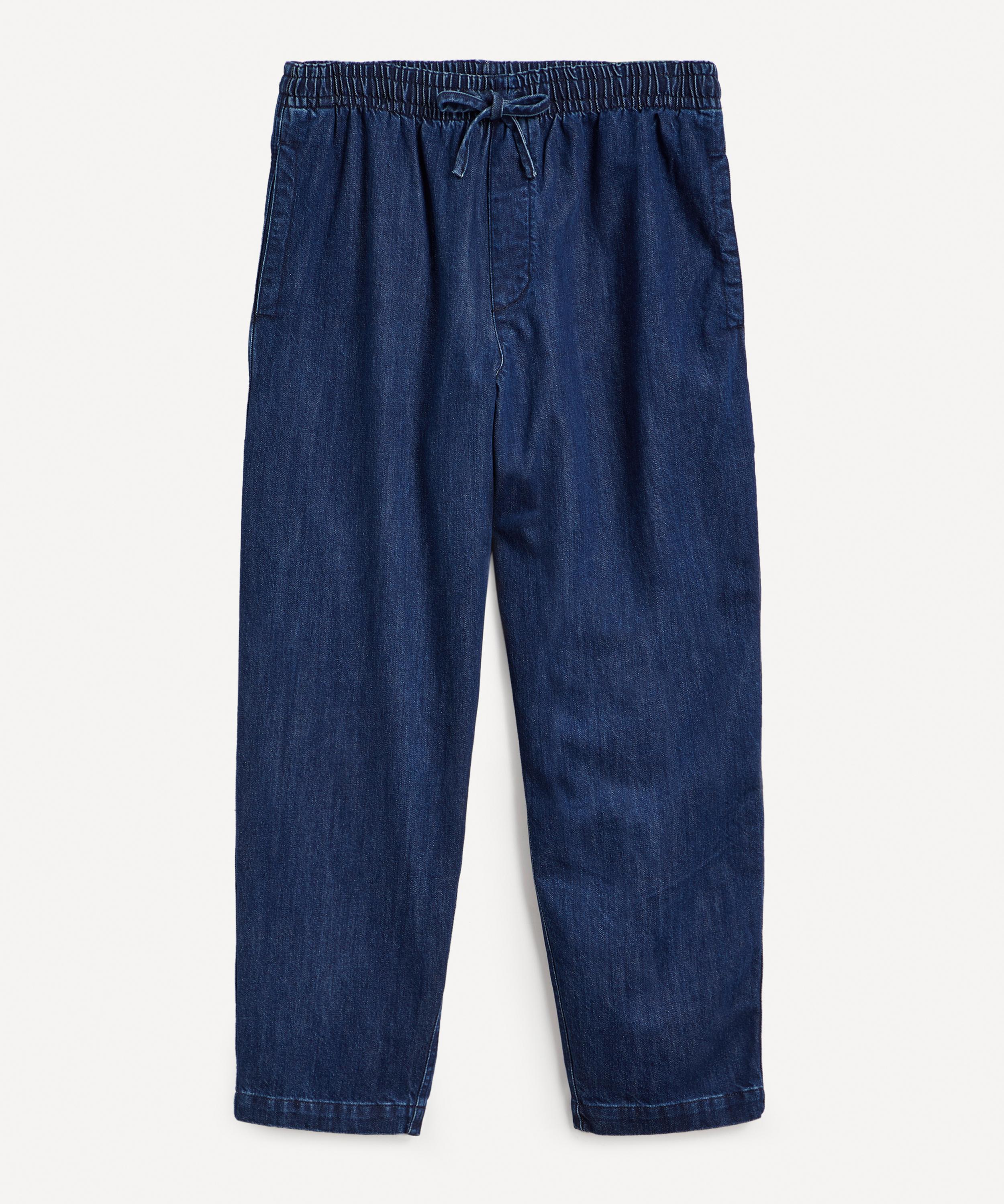 Ymc You Must Create Mens Alva Denim Skate Trousers In Indigo