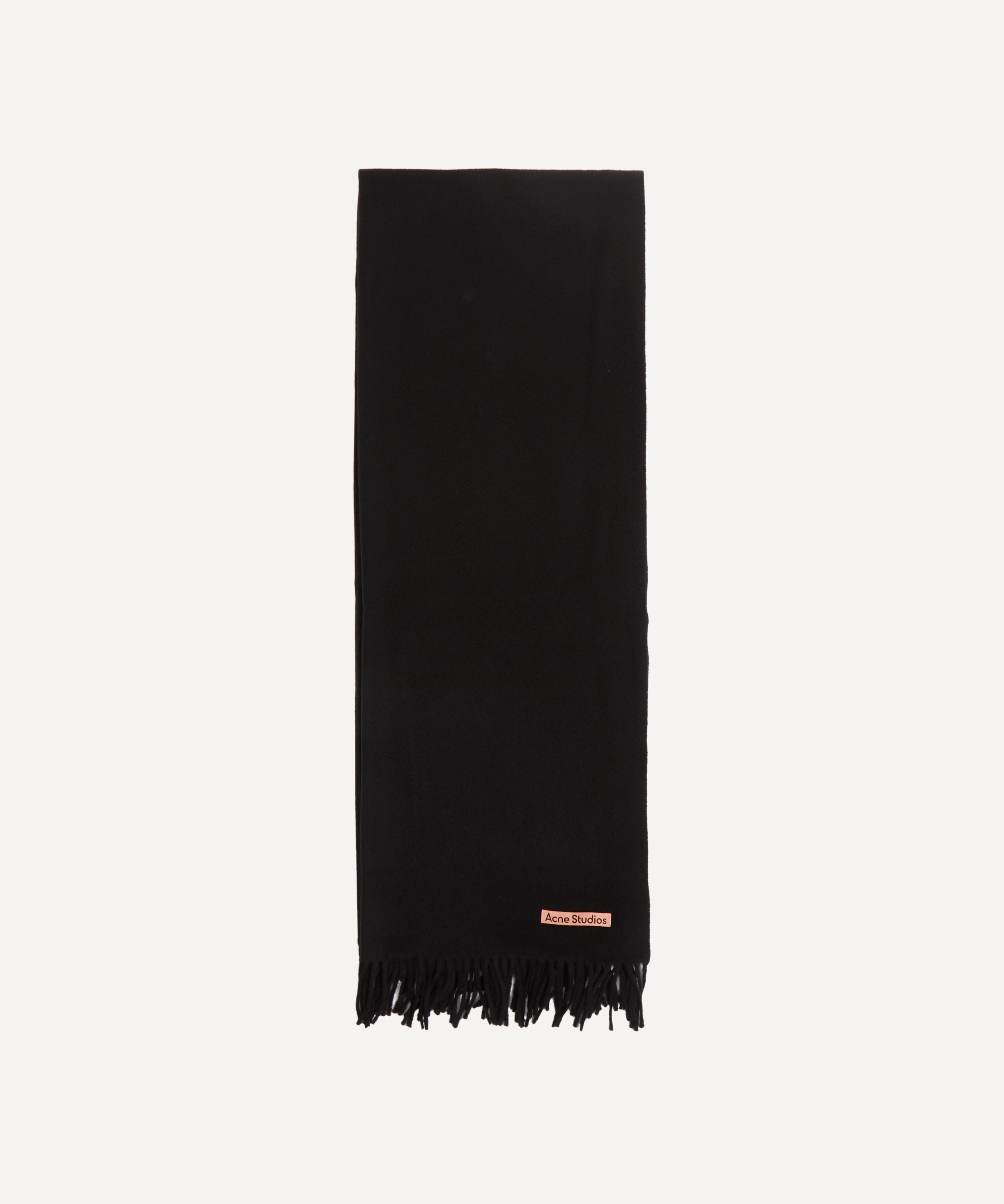 Acne Studios Women's Oversized Fringed Wool Scarf