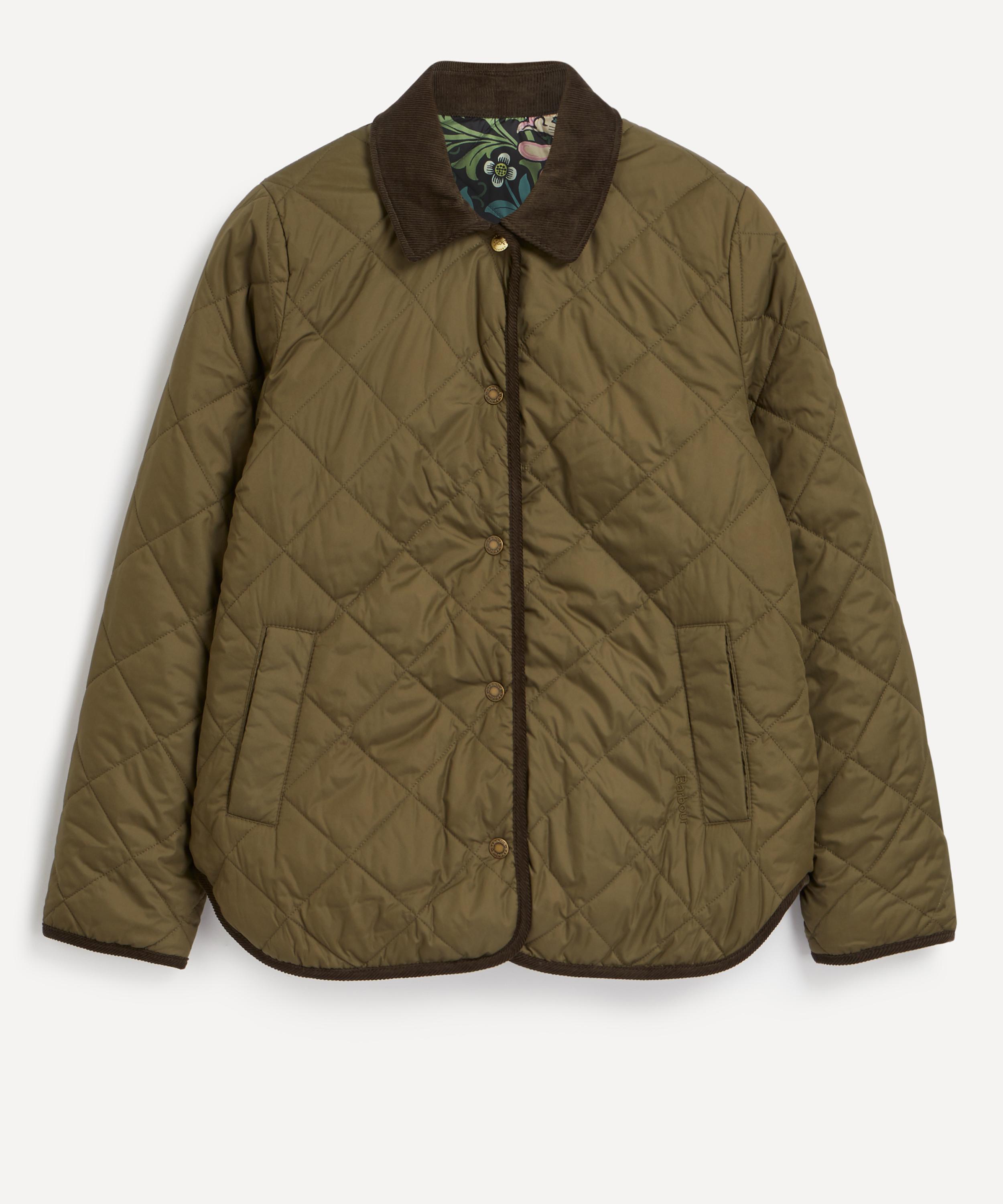 Barbour X House Of Hackney Foxley Reversible Jacket In Fern /compton / Onyx