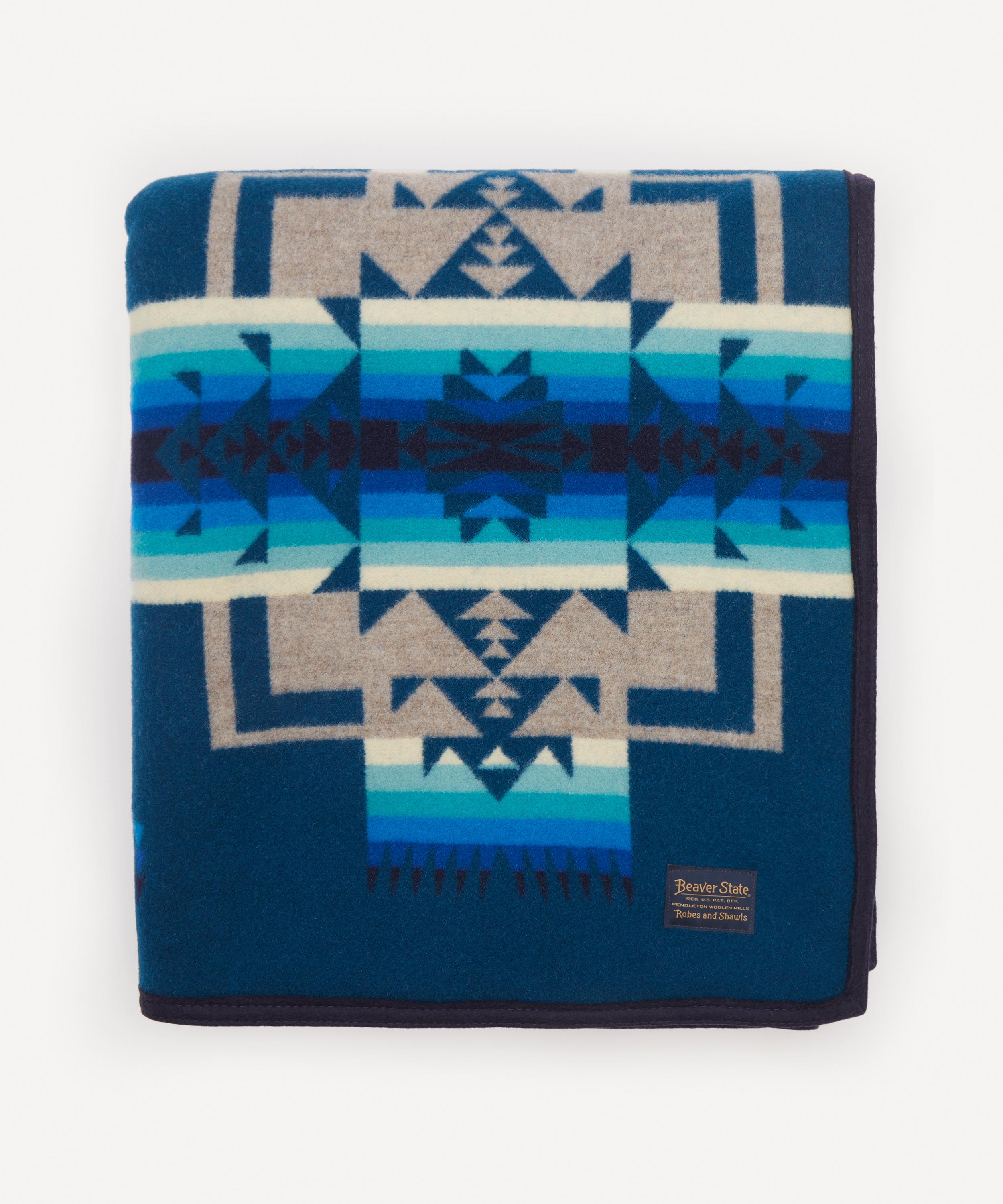 Pendleton Mens Napped Aegean Chief Joseph Blanket