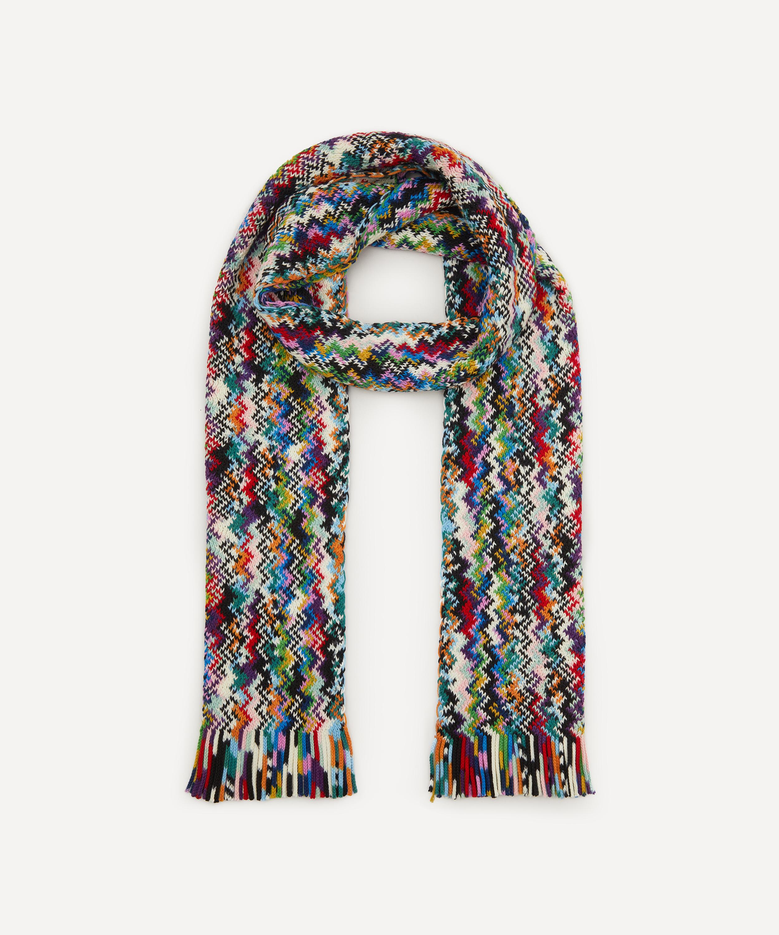 Shop Missoni Women's Wool Sciarpa Scarf In Multi