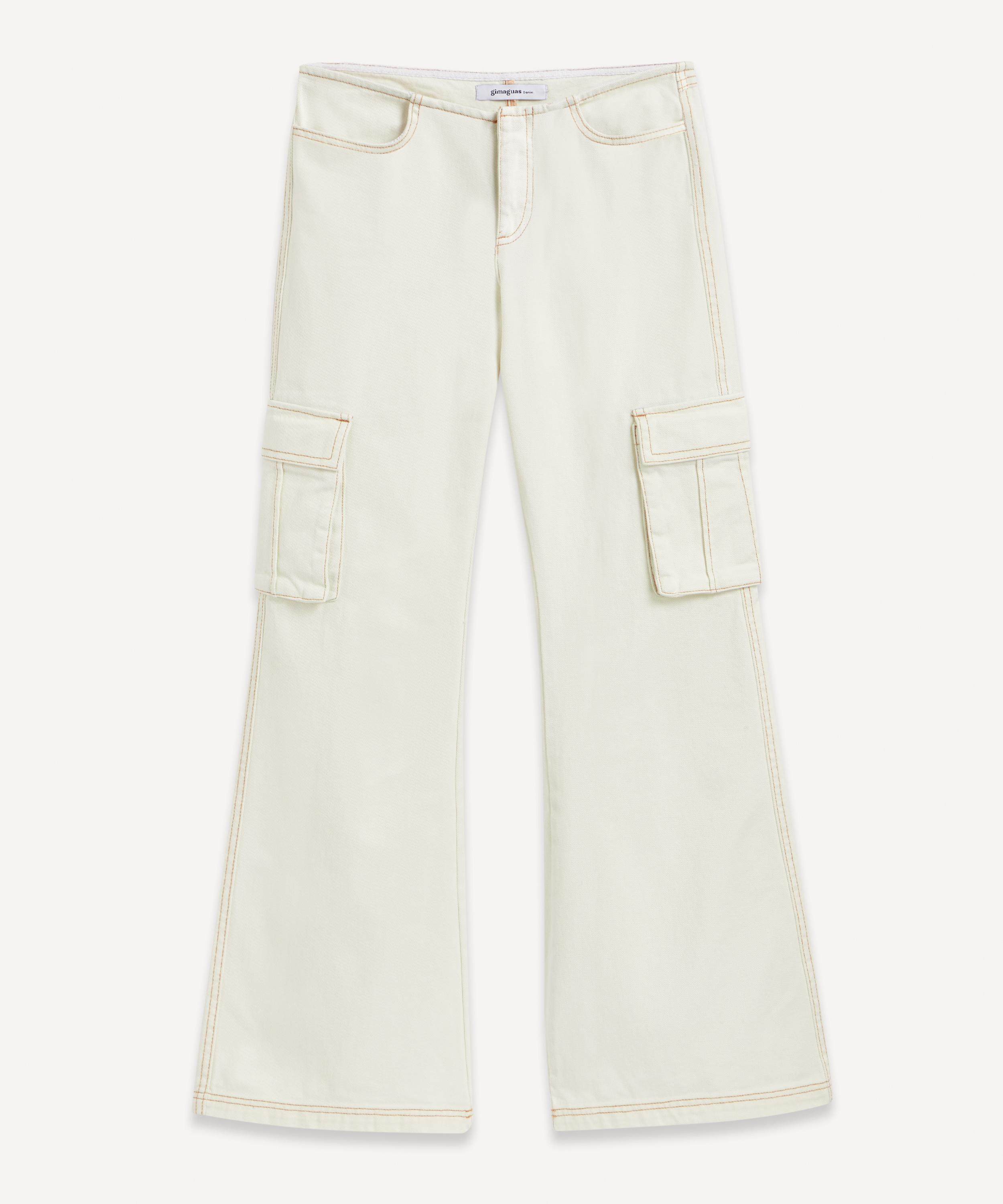 GIMAGUAS GIMAGUAS WOMEN'S DENIM CARGO TROUSERS