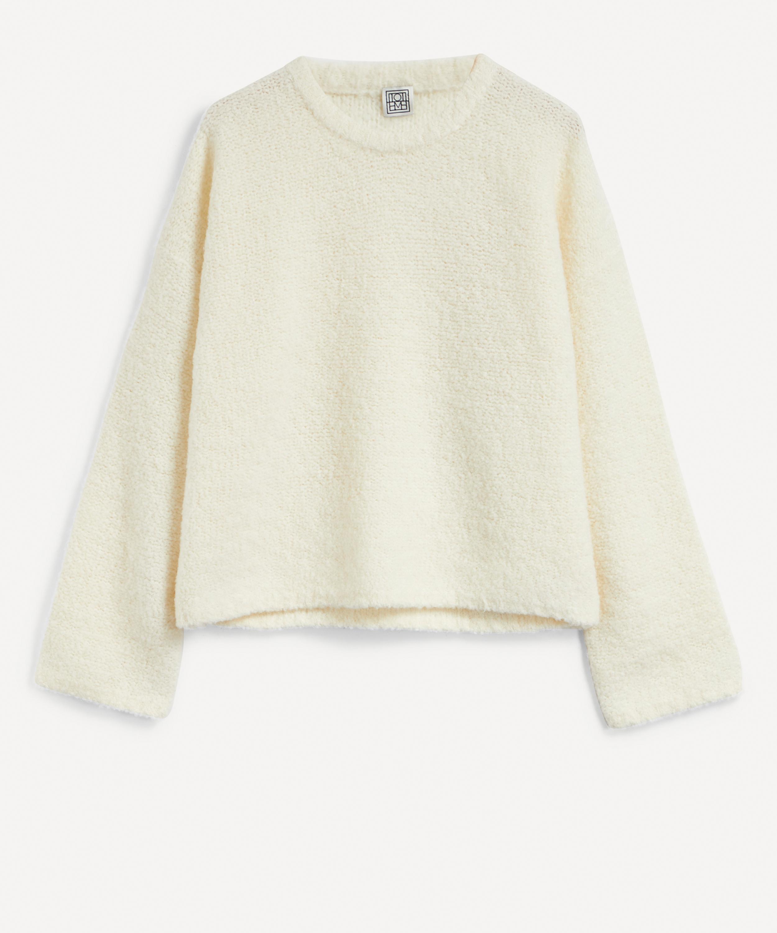 TOTÊME TOTEME WOMEN'S BOXY BOUCLE KNIT 